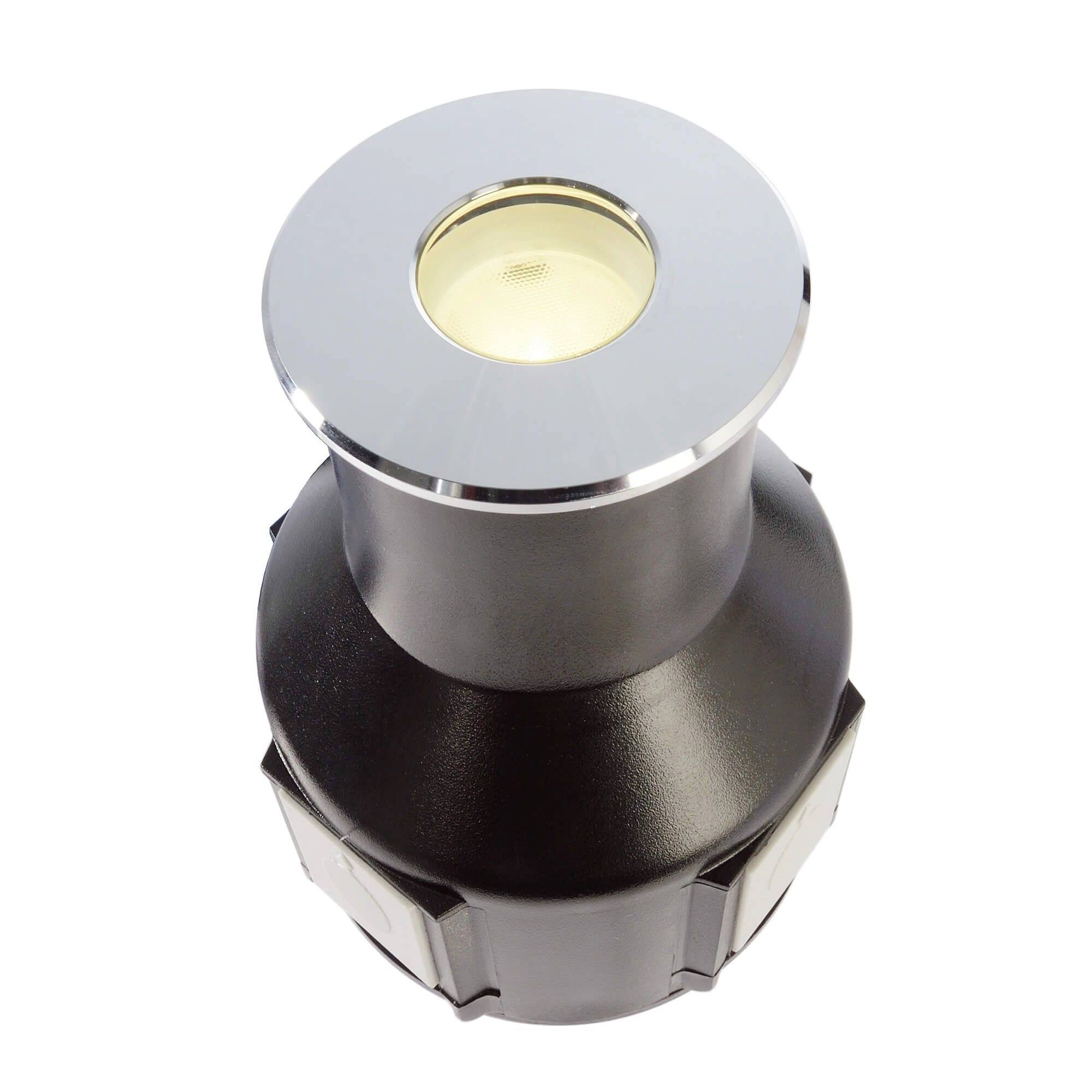 Deko Light Alzirr II 730470 Bodeneinbauleuchte LED fest eingebaut LED G (A - G) 2.40W Silber