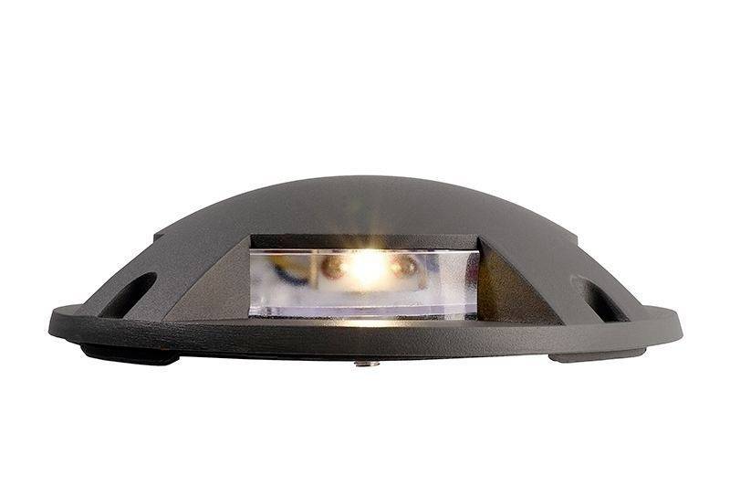 Deko Light Helios IV 732050 Außenwandleuchte LED fest eingebaut LED G (A - G) 5.50W Schiefergrau (RAL 7015)