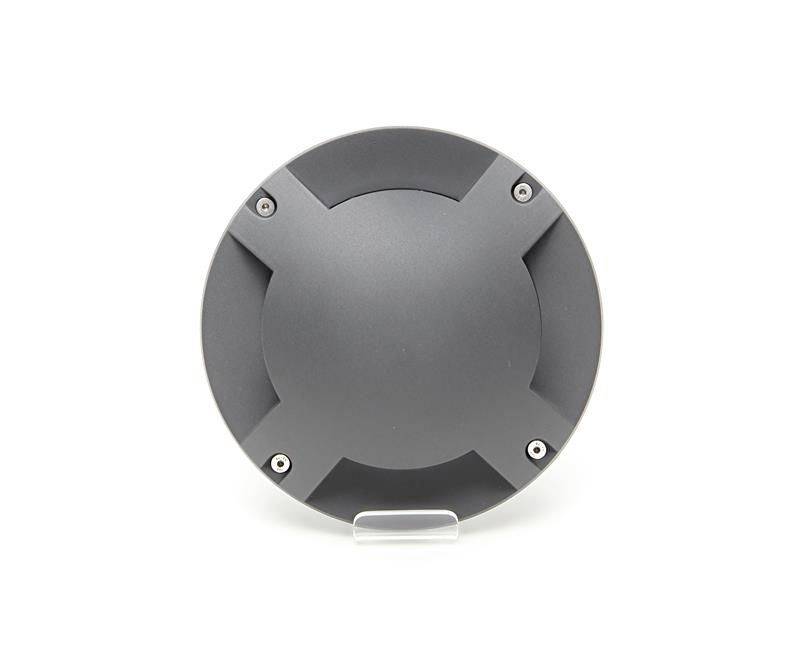 LED Bodenaufbauleuchte Helios IV in Dunkelgrau und Transparent 4W 150lm IP67