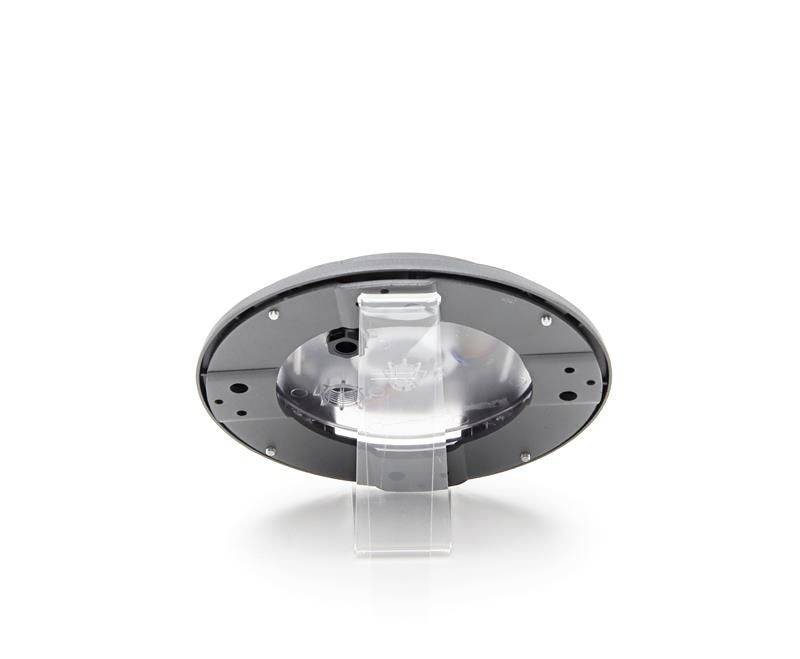 LED Bodenaufbauleuchte Helios IV in Dunkelgrau und Transparent 4W 150lm IP67