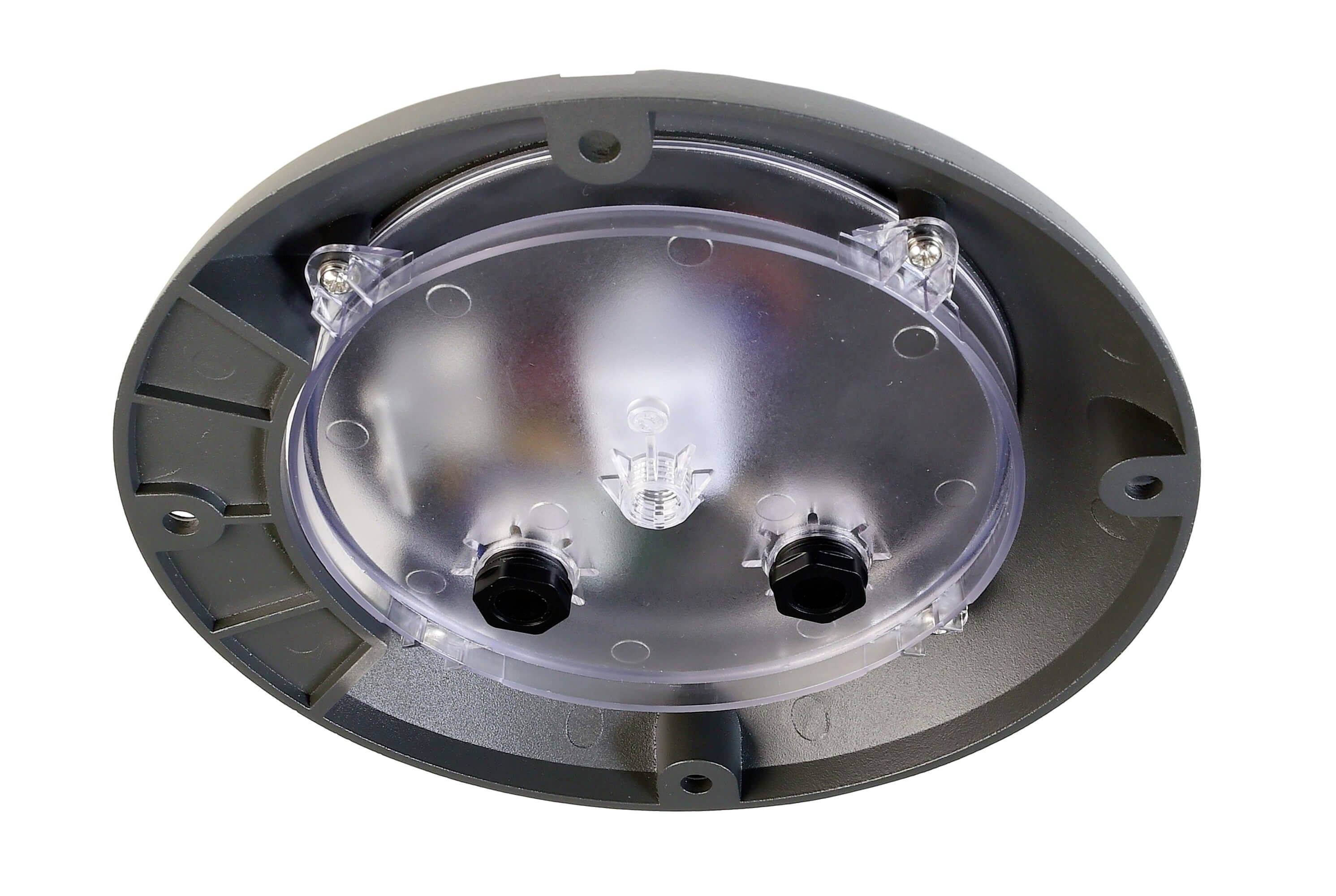 Deko Light Helios I 732143 Außenwandleuchte LED fest eingebaut LED 2.50W Schiefergrau (RAL 7015)