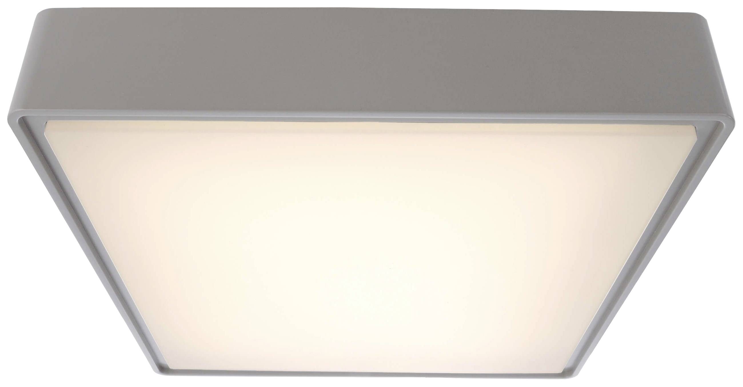 Deko Light 348009 Quadrata II Deckenaufbauleuchte LED EEK: G (A - G) 16W Platin-Grau
