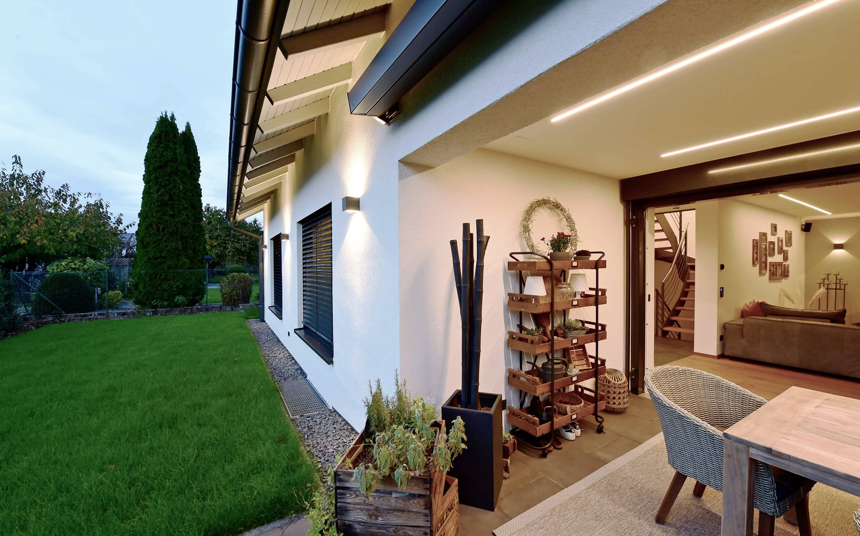 Deko Light Cubodo II Double DG Cubodo II Double Wandaufbauleuchte LED fest eingebaut EEK: G (A - G) 16W LED Dunkelgrau