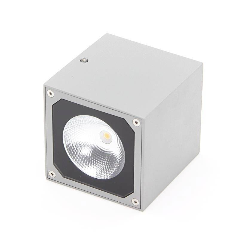 Deko Light Cubodo II Double SG Cubodo II Double Wandaufbauleuchte LED fest eingebaut EEK: G (A - G) 15.70W LED Silber
