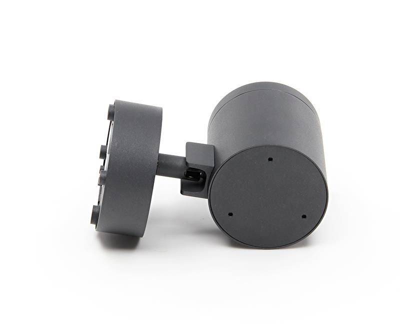 Deko Light Mobby II Mobby II Wandaufbauleuchte LED fest eingebaut EEK: G (A - G) 9.90W LED Schwarz-Grau