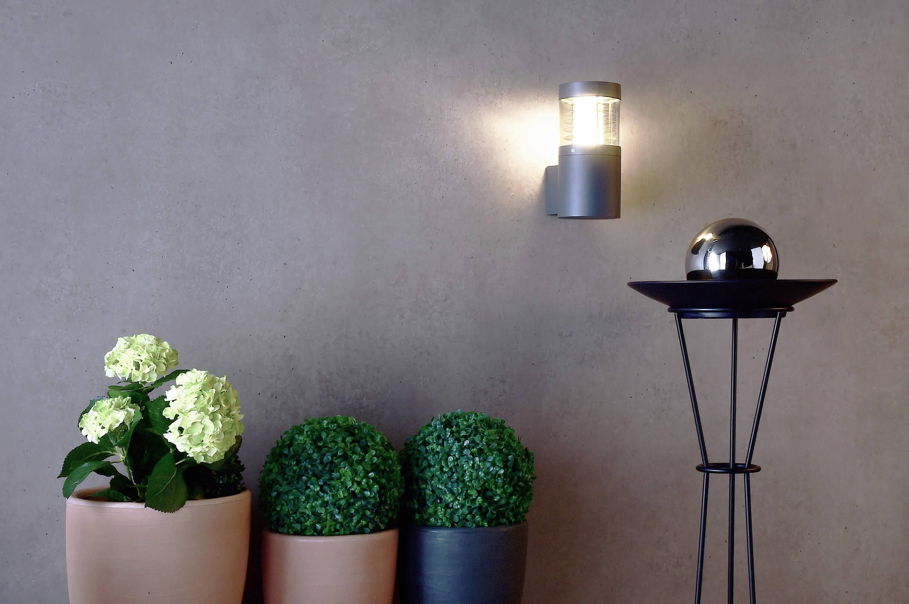 Deko Light Ortis Ortis Wandaufbauleuchte LED fest eingebaut 15.90W EEK: G (A - G) Dunkelgrau