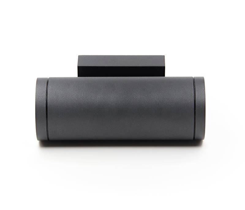 Deko Light Mobby II Double Mobby II Wandaufbauleuchte LED fest eingebaut EEK: G (A - G) 19.90W LED Schwarz-Grau