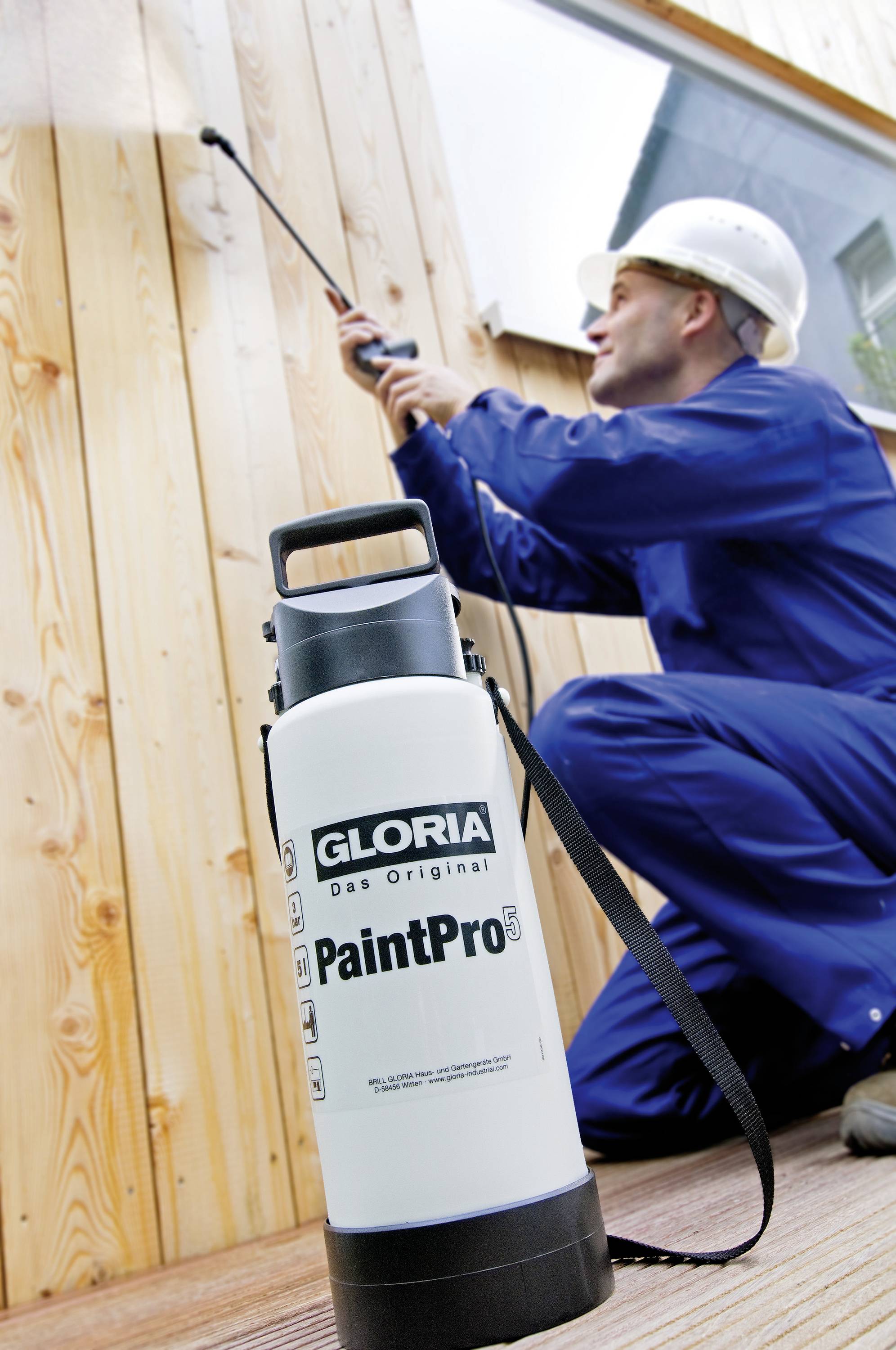 Drucksprühgerät Paint Pro 5 Füllinhalt 5l 3bar FKM G.1,7kg GLORIA