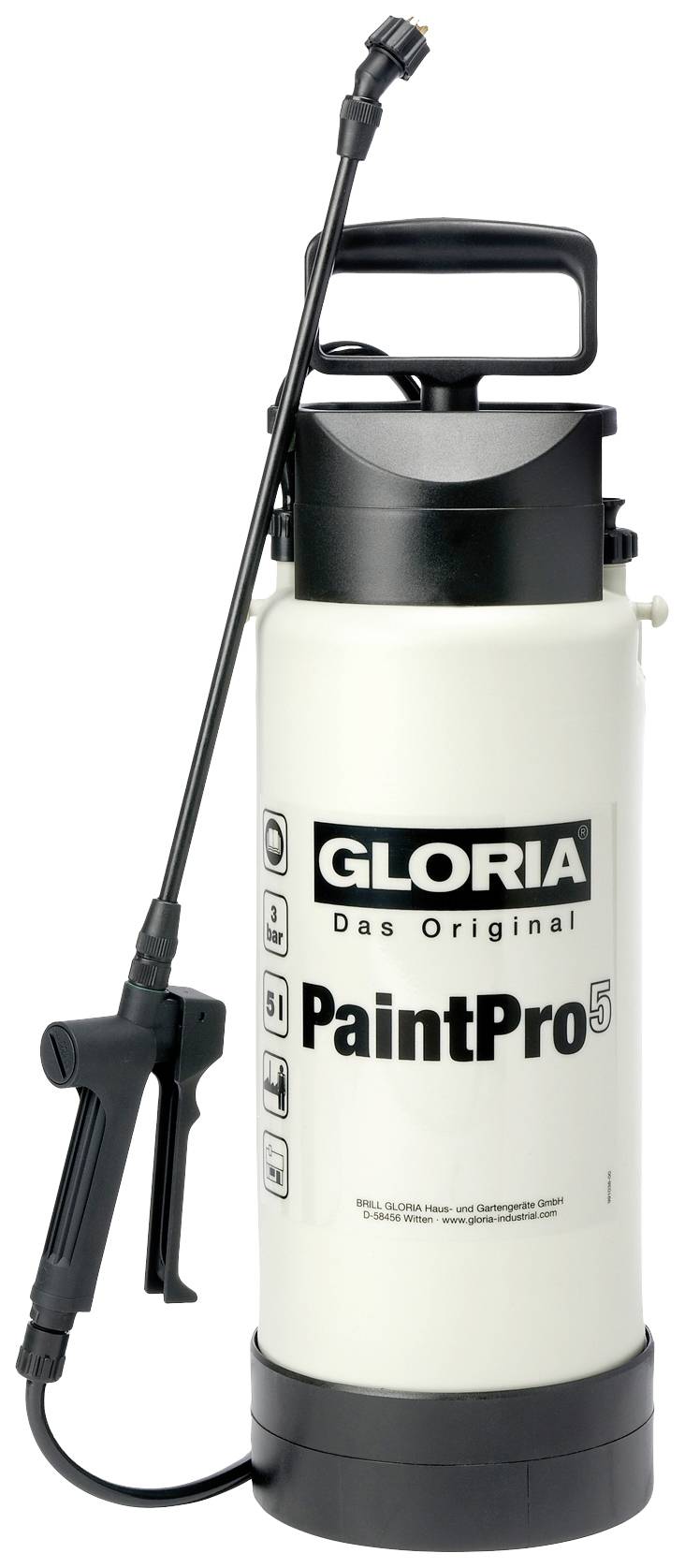 Gloria Haus und Garten 000105.0000 Pro 5 Drucksprüher 5l