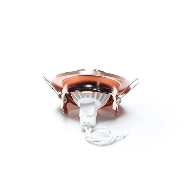 Deko Light Einbauring 89 GU5.3 686867 Deckeneinbauring LED, Halogen GU5.3, MR 16 35W Kupfer