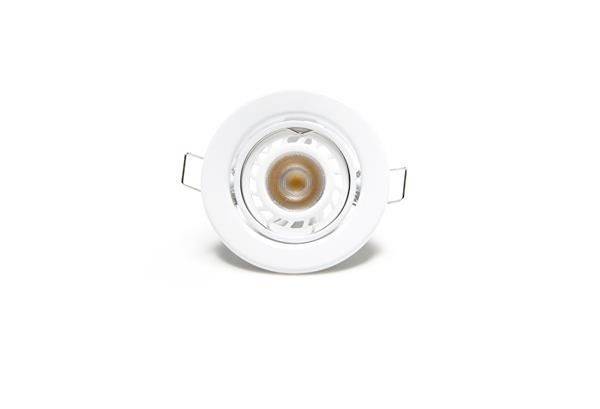 Deko Light Einbauring 89 GU5.3 686868 Deckeneinbauring LED, Halogen GU5.3, MR 16 50W Verkehrsweiß (RAL 9016)