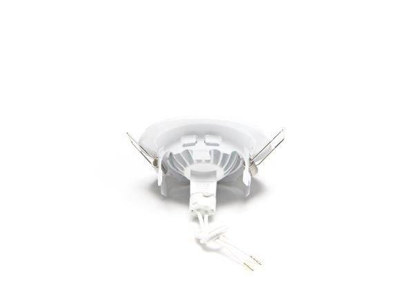 Deko Light Einbauring 89 GU5.3 686868 Deckeneinbauring LED, Halogen GU5.3, MR 16 50W Verkehrsweiß (RAL 9016)