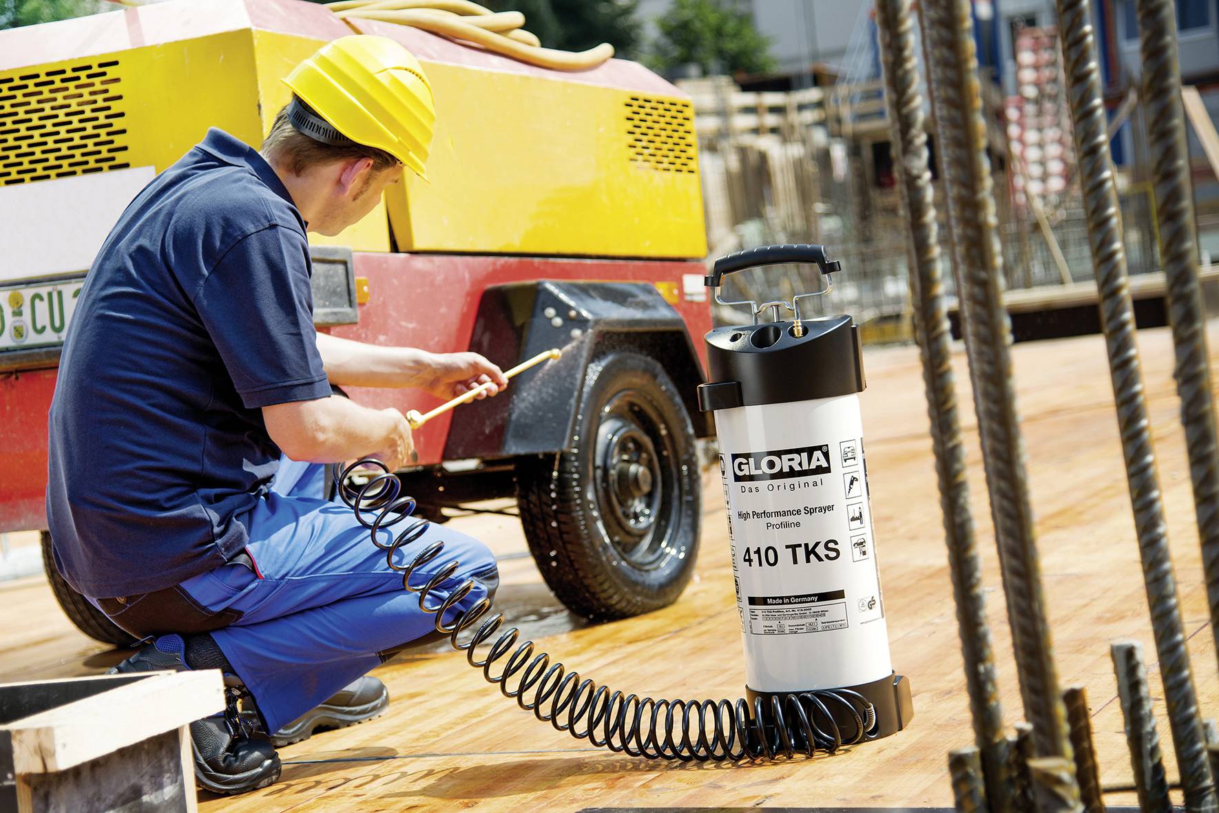 Gloria Haus und Garten 000416.0000 410 TKS Profiline Drucksprüher 10l