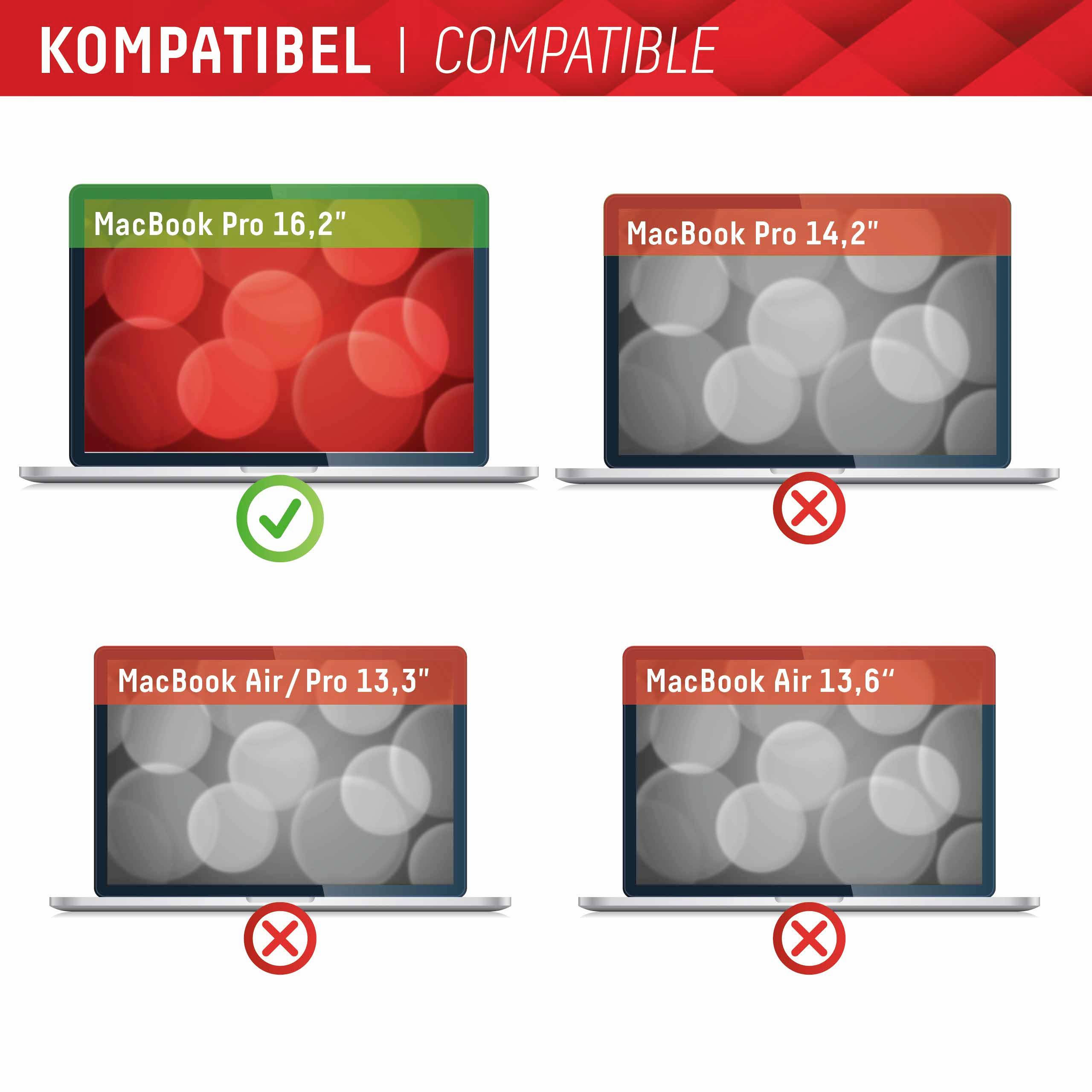 DISPLEX Privacy Safe Blickschutzfolie Notebook 41,1 cm (16,2") 01767
