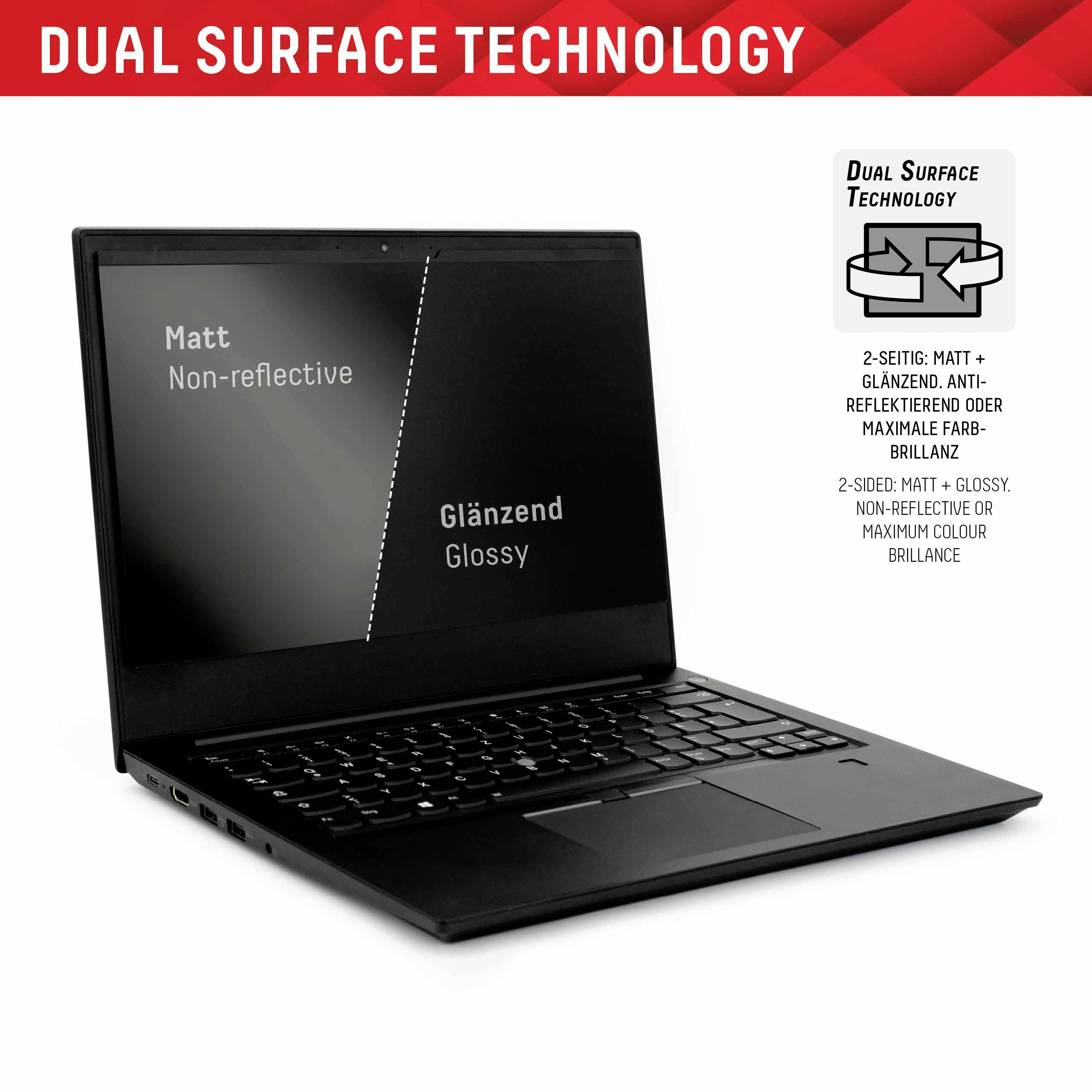 DISPLEX Privacy Safe Blickschutzfolie Notebook 39,6cm (15,6") Bildformat: 16:9 01763 Universal