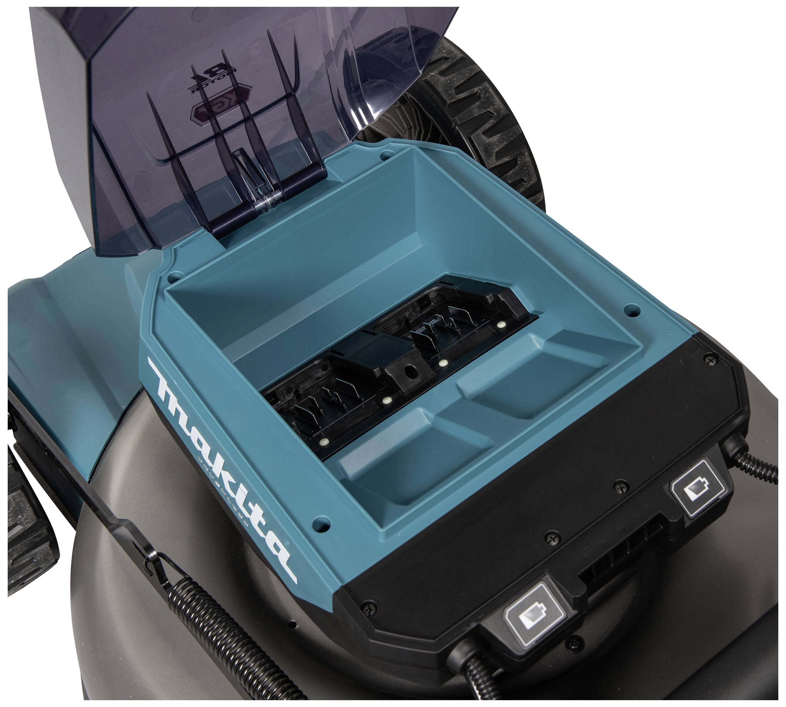 Makita Akku Akku-Rasenmäher inkl. 2. Akku, inkl. Ladegerät 1900W 40V Schnittbreite (max.) 53cm Geeignet für 2100 - 2600m²