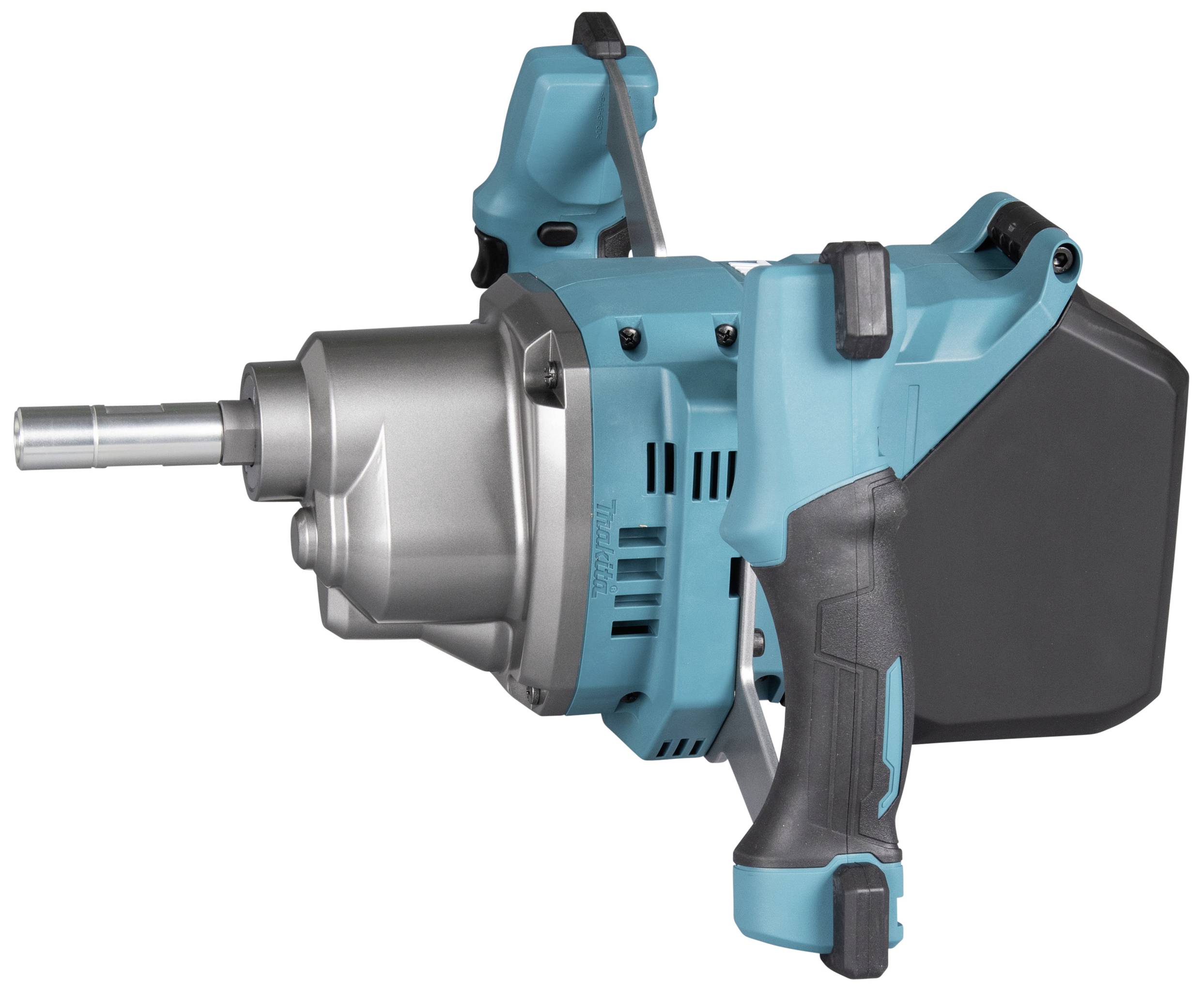 Akkuschrauber in blauem Gehäuse, mit ergonomischem Griff und Metallbohrfutter; geeignet für Heimwerkerarbeiten und Bauprojekte.