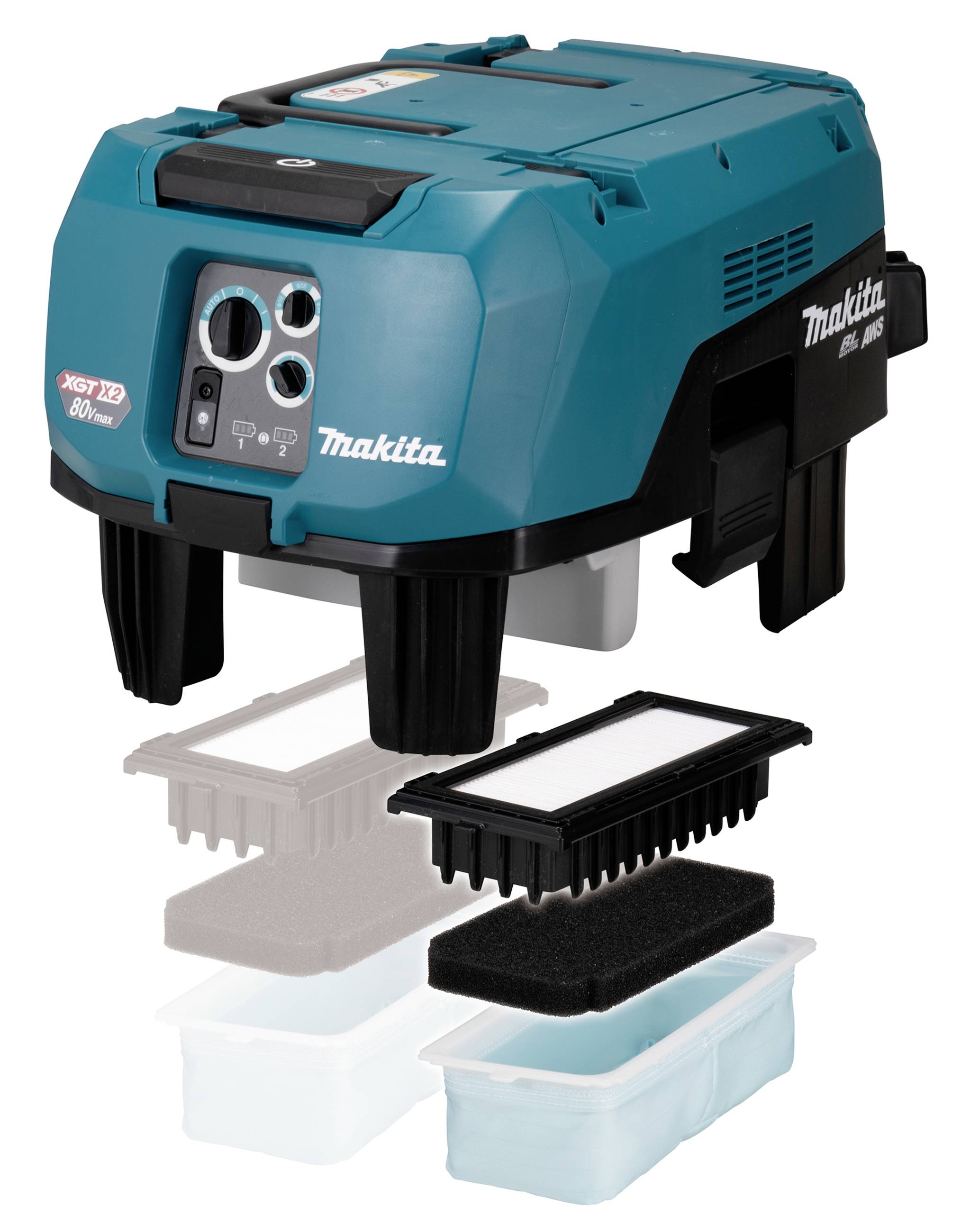 Makita VC006GMZ01 Akku-Sauger 350W 40l ohne Akku