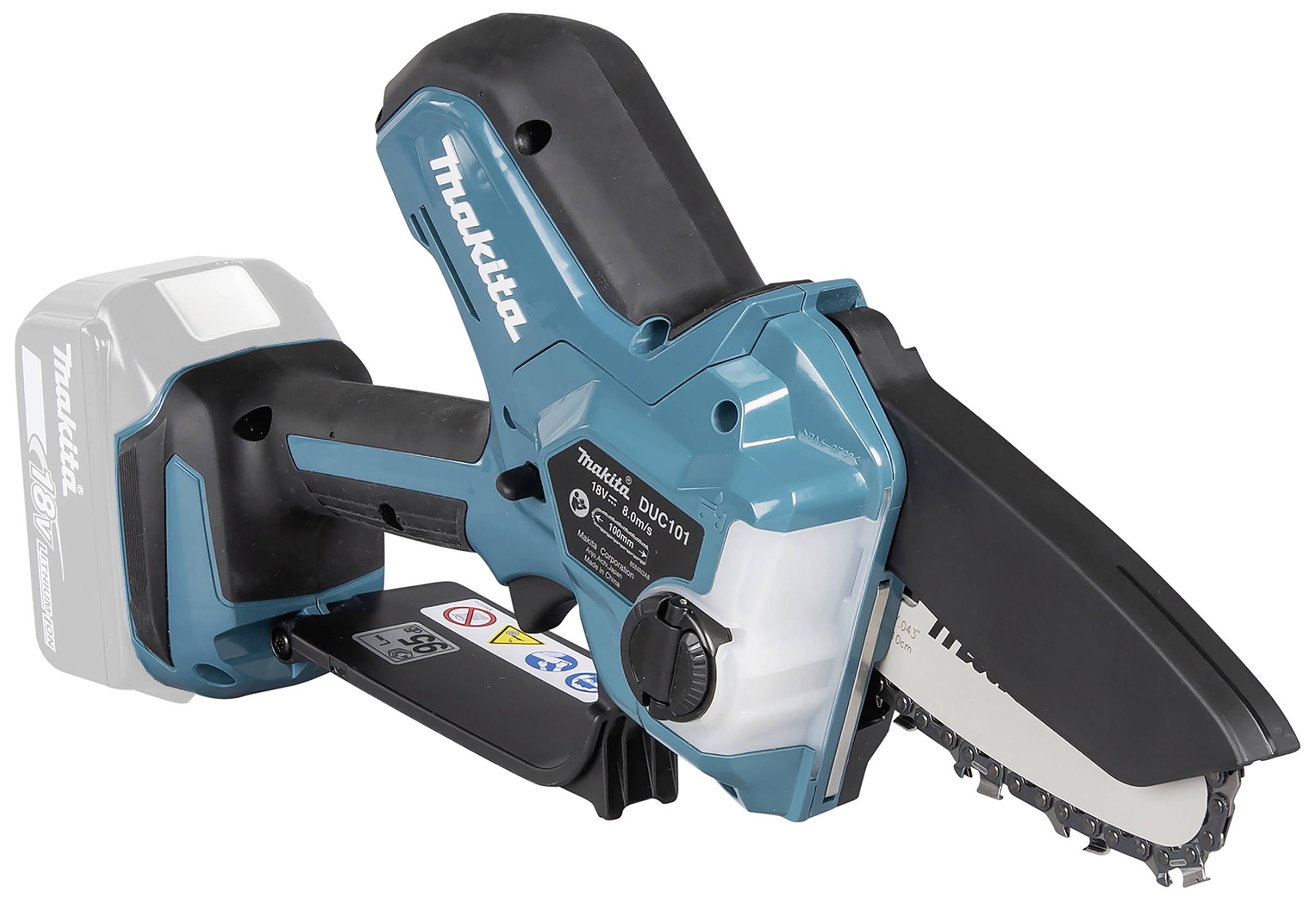 Makita DUC101Z Akku Mikrokettensäge ohne Akku 320W Schwertlänge 100mm