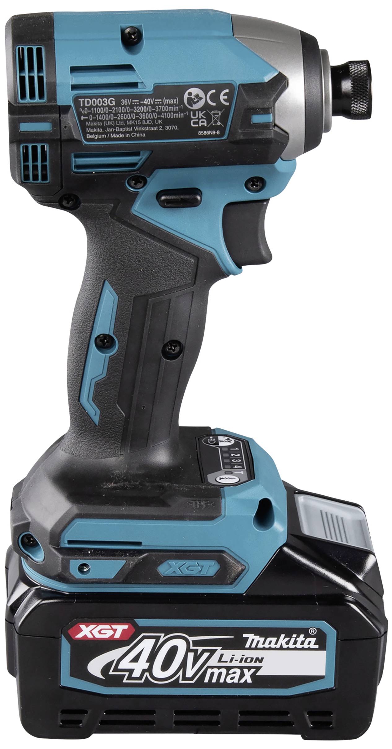 Makita TD003GA202 Akku-Schlagschrauber 210 Nm 40V Anzahl mitgelieferte Akkus 2 Li-Ion inkl. 2. Akku, inkl. Ladegerät, inkl. Koffer