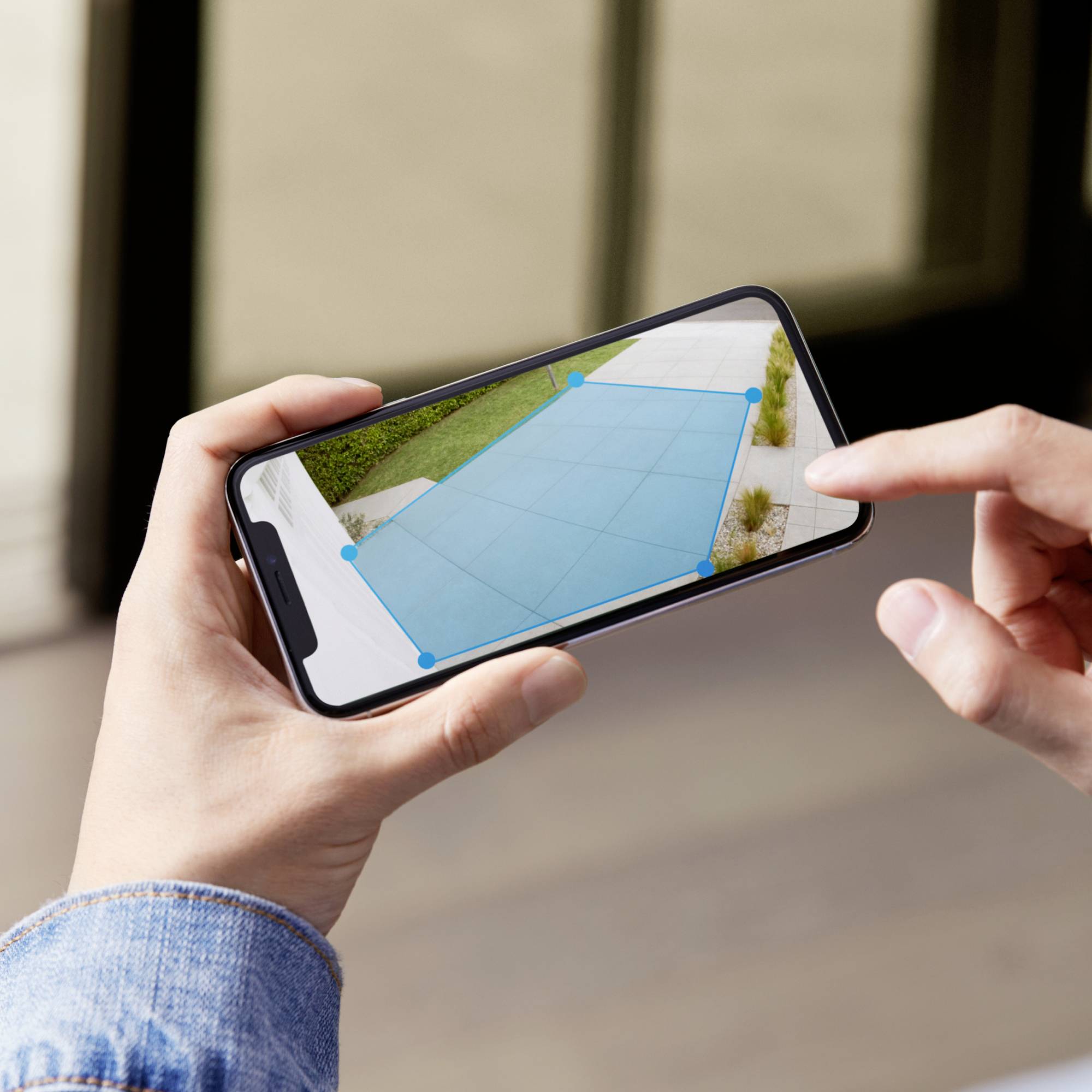 Ring Spotlight Cam Plus - Battery - White 8SB1S2-WEU0 WLAN IP Überwachungskamera 1920 x 1080 Pixel