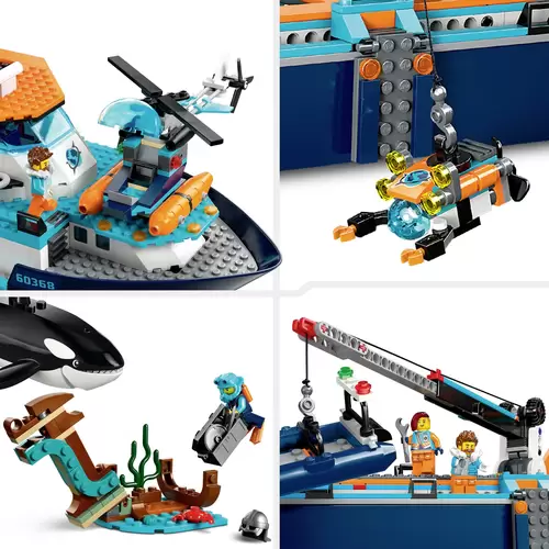 60368 LEGO® CITY Arktis-Forschungsschiff 60368 LEGO® CITY Arktis-Forschungsschiff