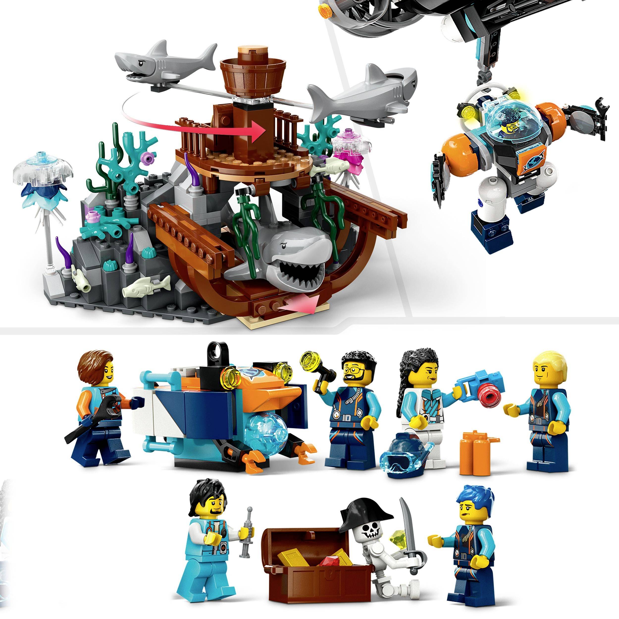 60379 LEGO® CITY Forscher-U-Boot
