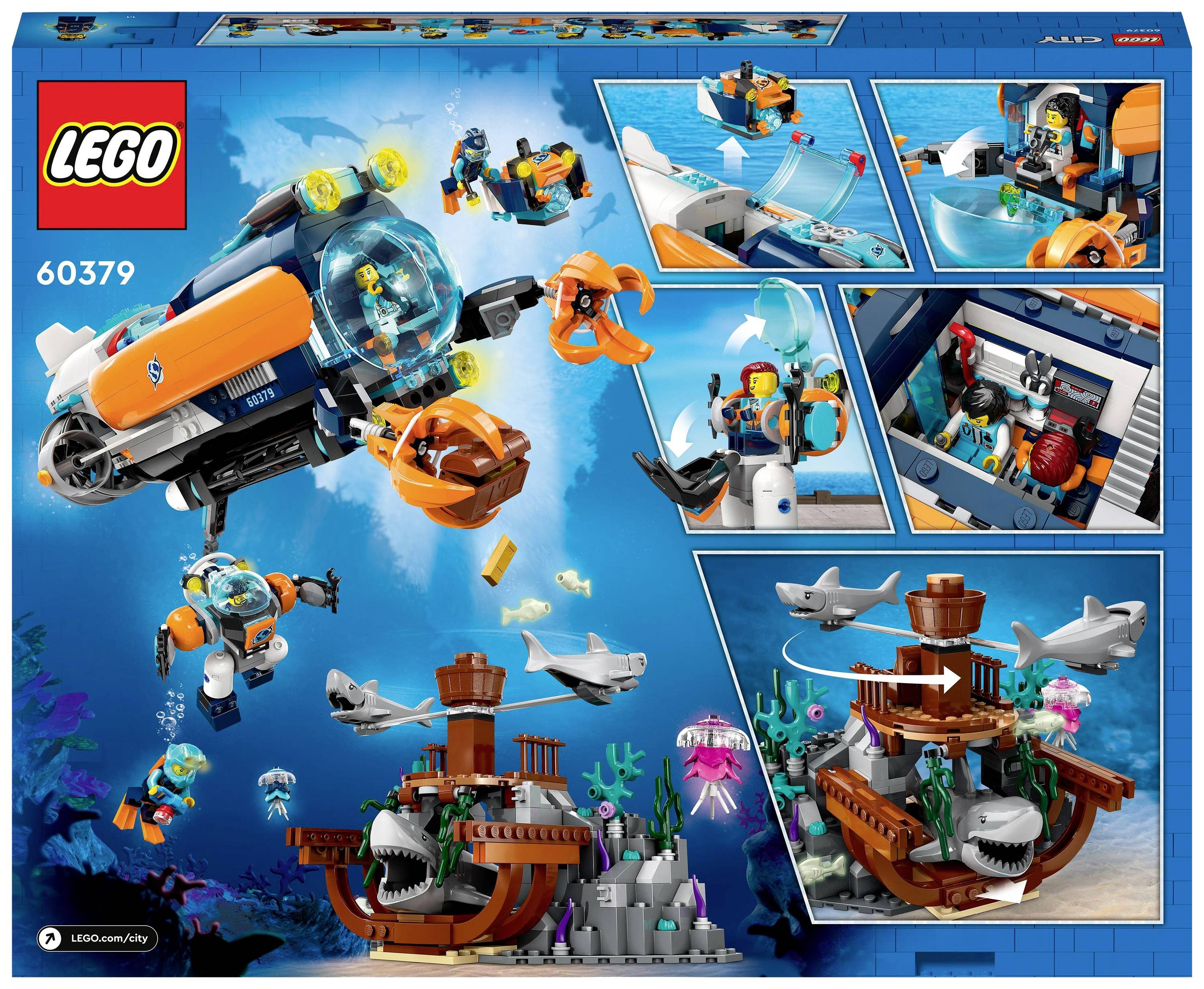60379 LEGO® CITY Forscher-U-Boot