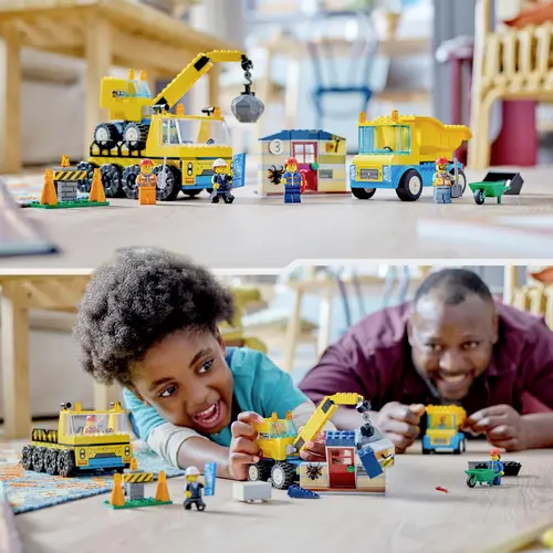 60391 LEGO® CITY Baufahrzeuge und Kran mit Abrissbirne 60391 LEGO® CITY Baufahrzeuge und Kran mit Abrissbirne
