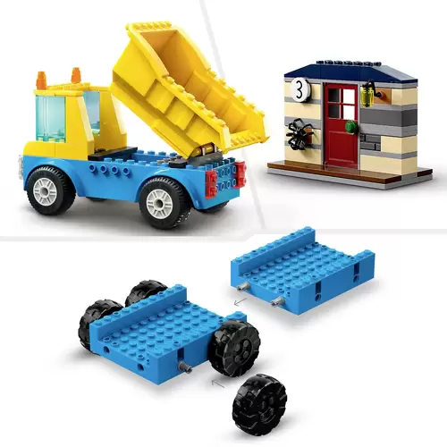 60391 LEGO® CITY Baufahrzeuge und Kran mit Abrissbirne 60391 LEGO® CITY Baufahrzeuge und Kran mit Abrissbirne