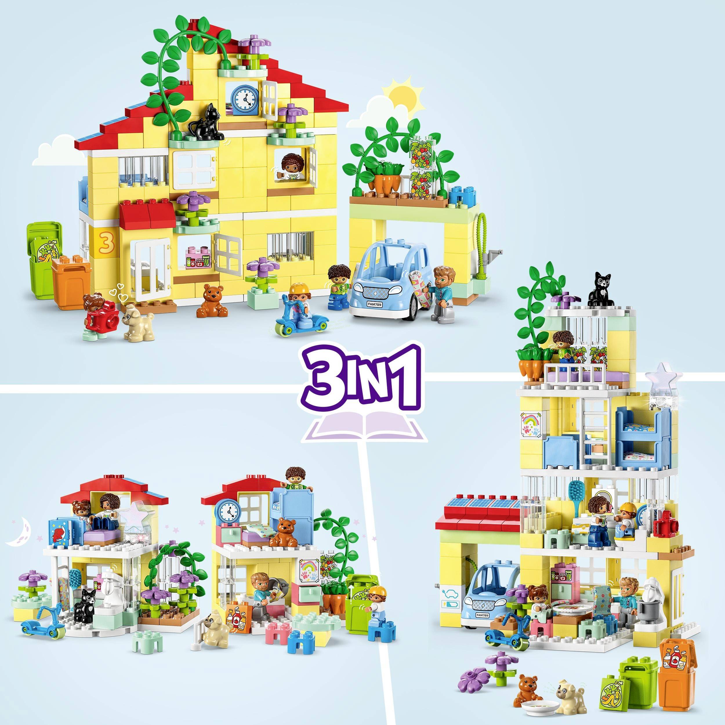10994 LEGO® DUPLO® 3-in-1-Familienhaus
