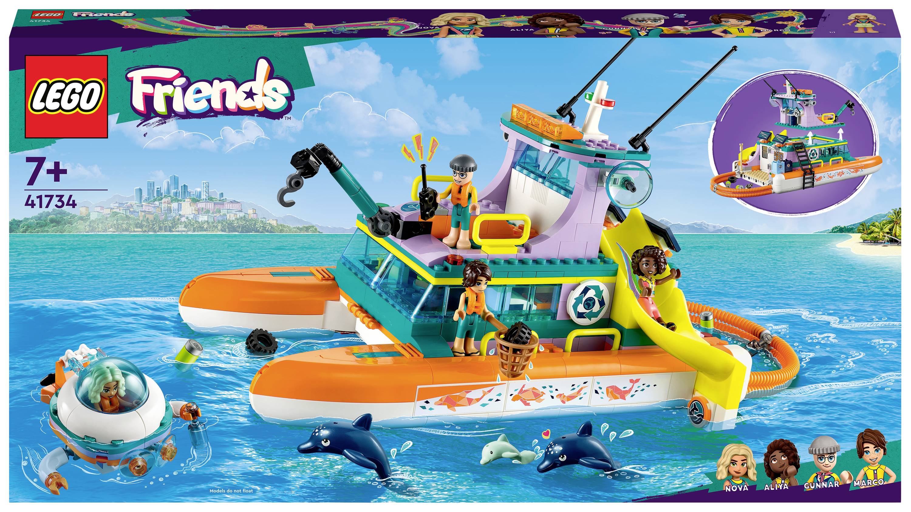 41734 LEGO® FRIENDS Seerettungsboot