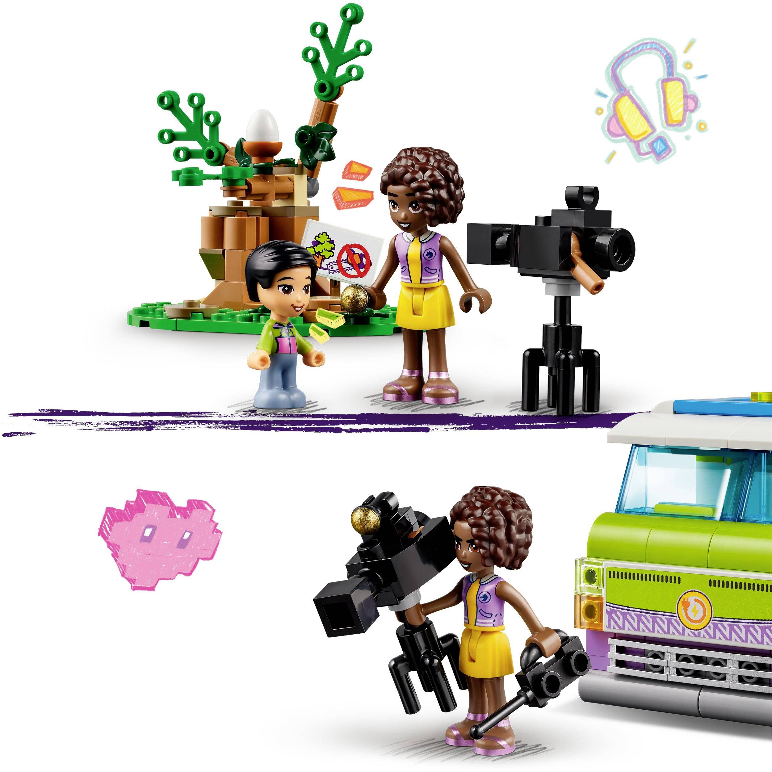 41749 LEGO® FRIENDS Nachrichtenwagen