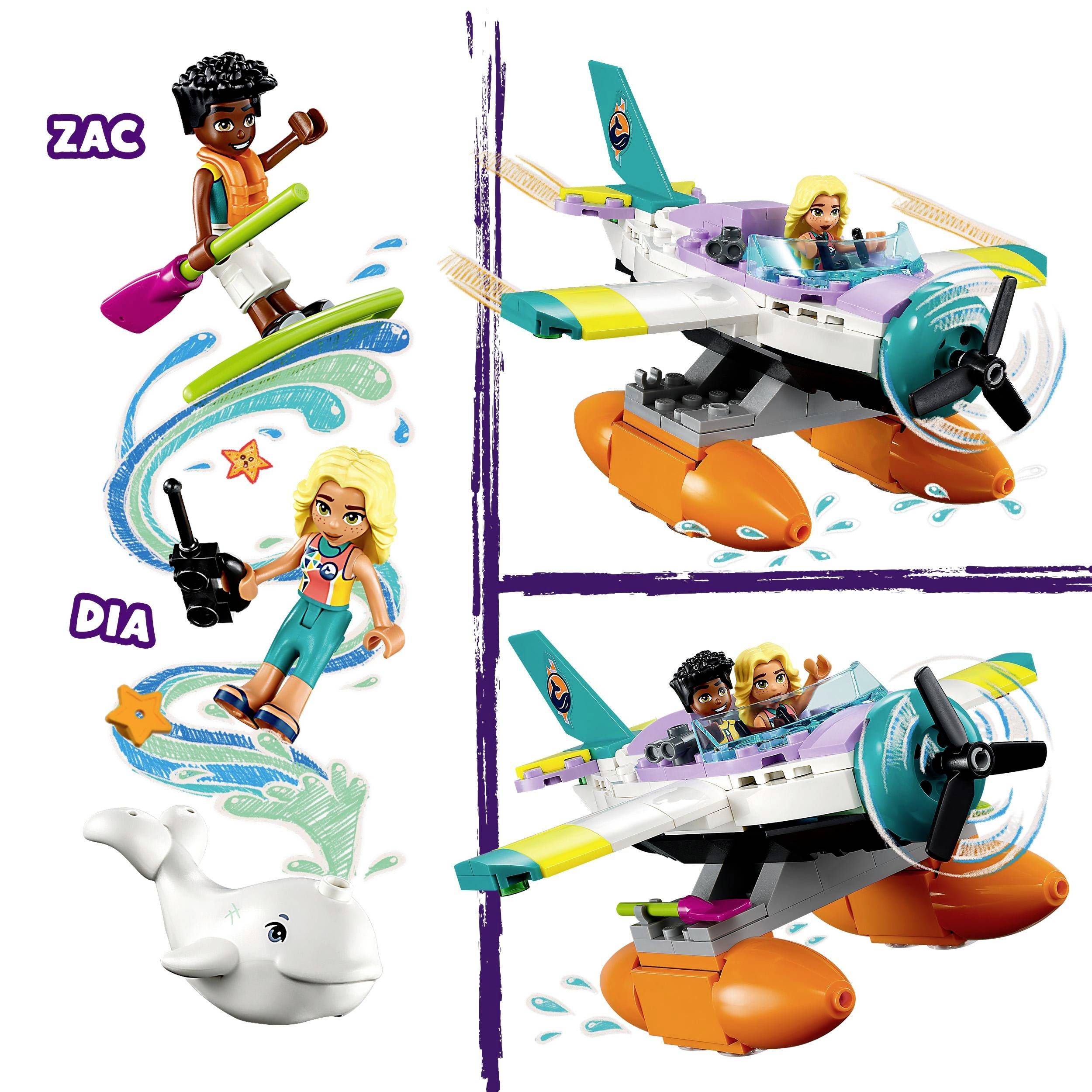 41752 LEGO® FRIENDS Seerettungsflugzeug