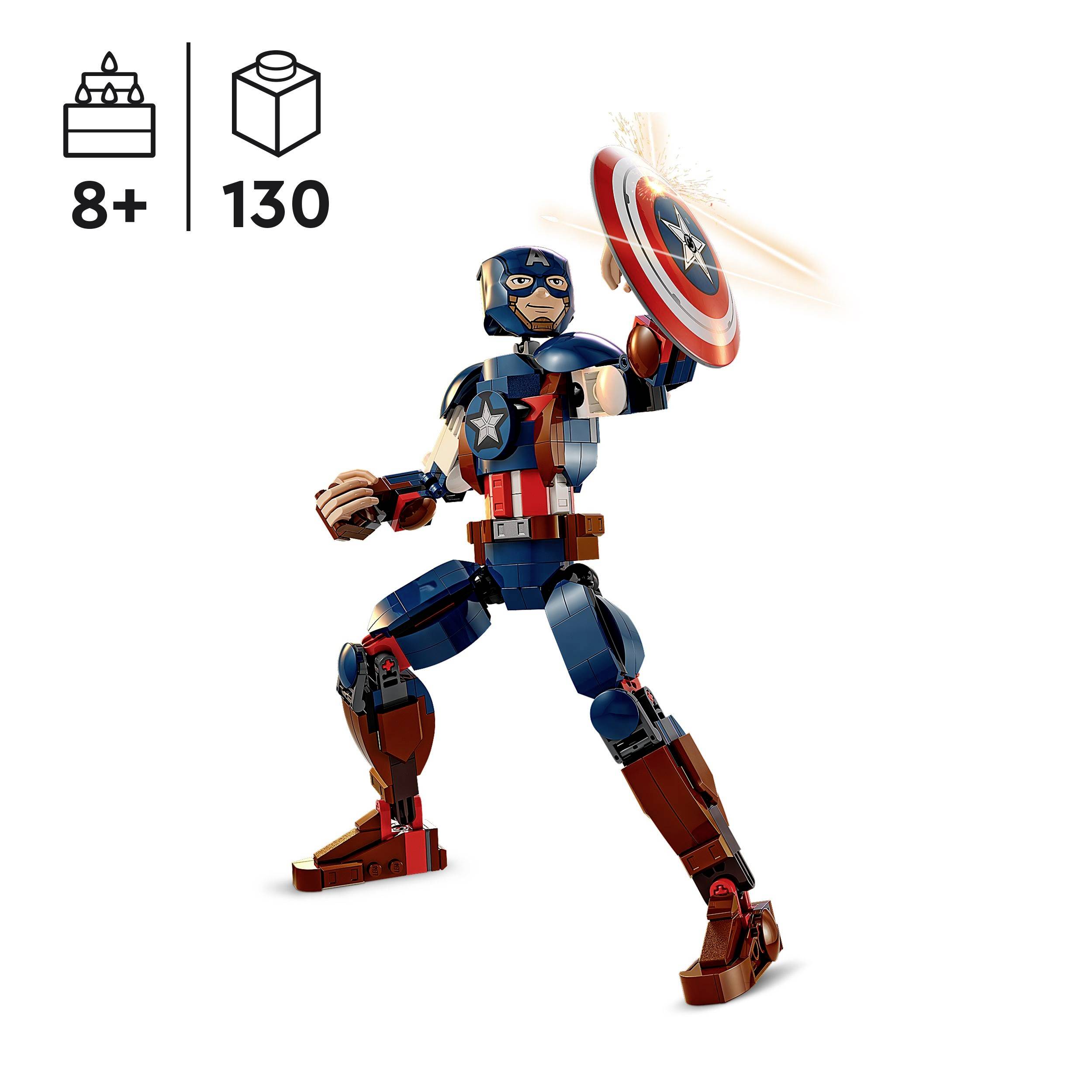 76258 LEGO® MARVEL SUPER HEROES Captain America Baufigur