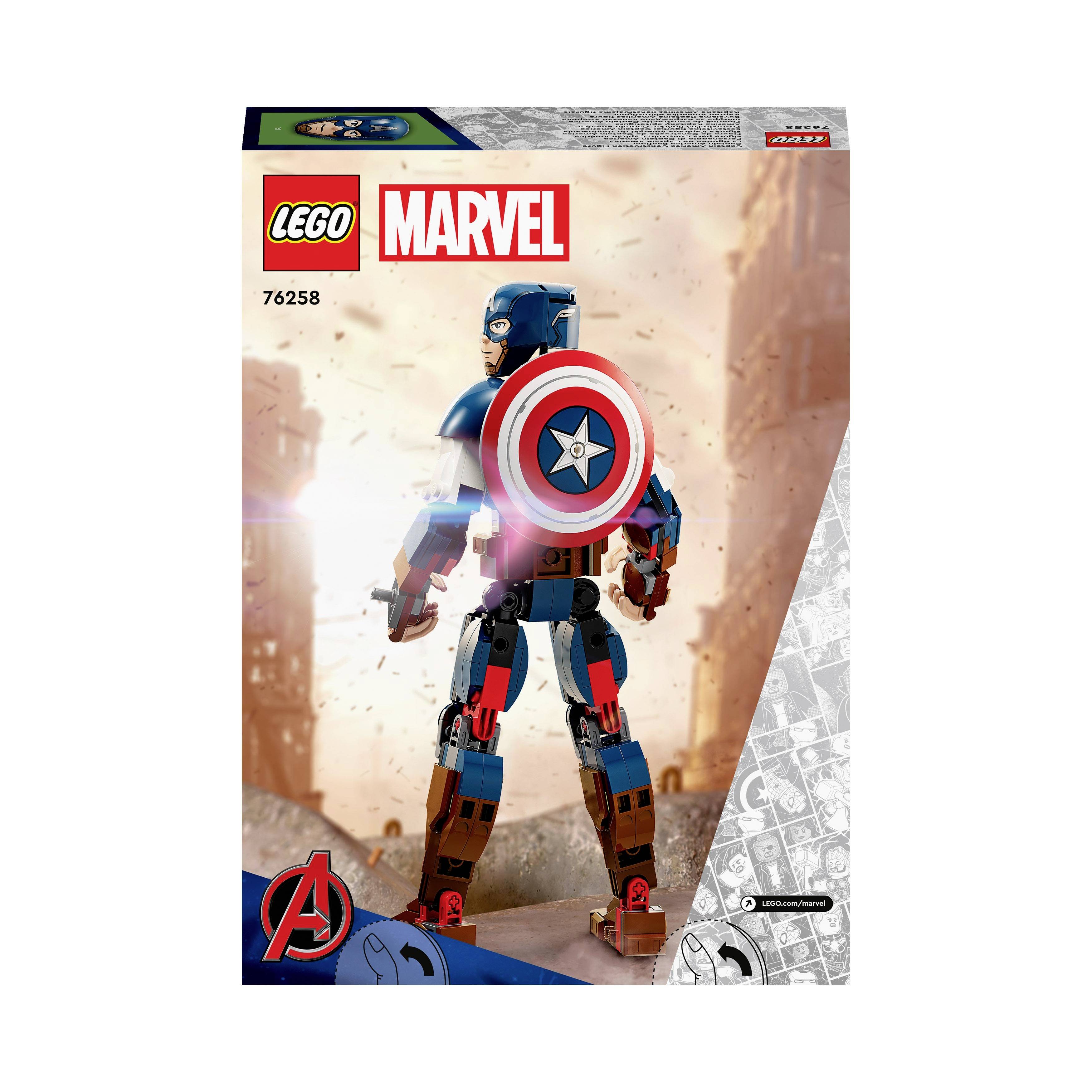 76258 LEGO® MARVEL SUPER HEROES Captain America Baufigur