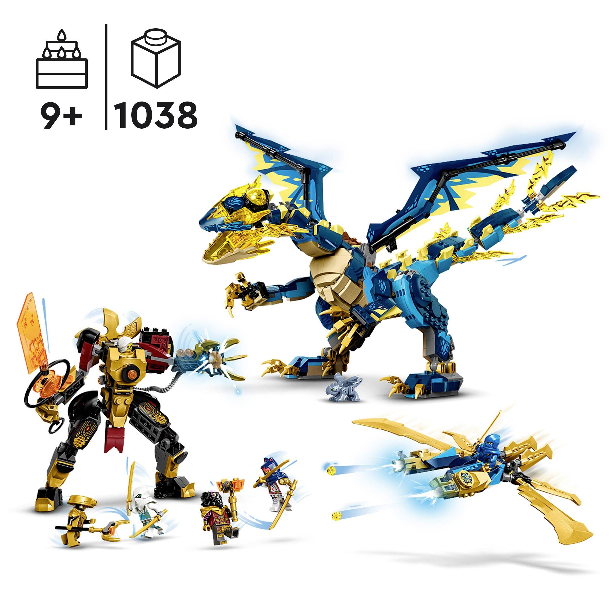 71796 LEGO® NINJAGO Kaiserliches Mech-Duell gegen den Elementardrachen