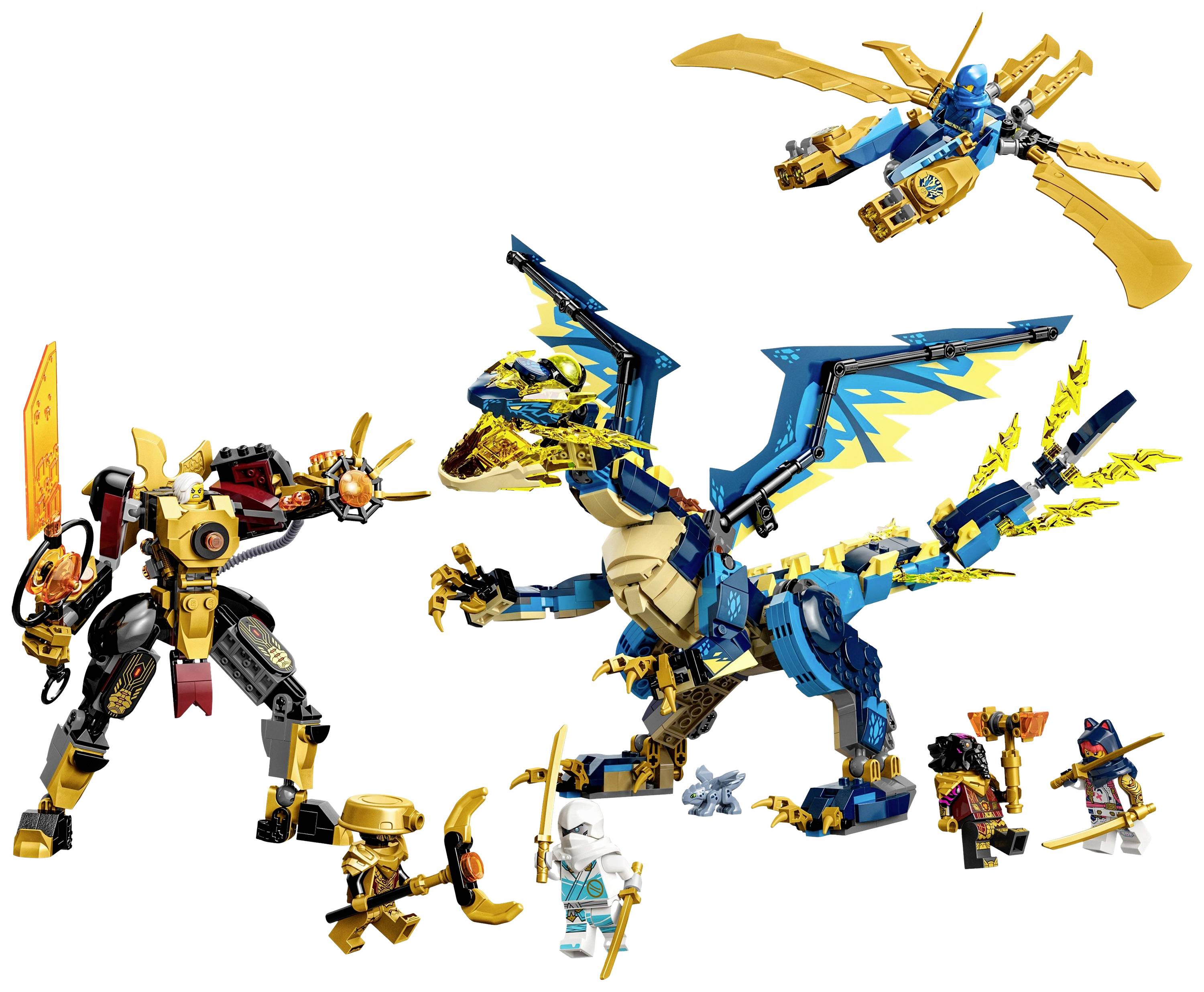 71796 LEGO® NINJAGO Kaiserliches Mech-Duell gegen den Elementardrachen