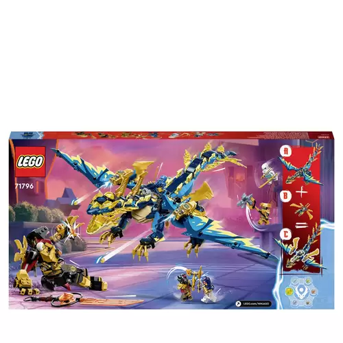 71796 LEGO® NINJAGO Kaiserliches Mech-Duell gegen den Elementardrachen 71796 LEGO® NINJAGO Kaiserliches Mech-Duell gegen den Elementardrachen