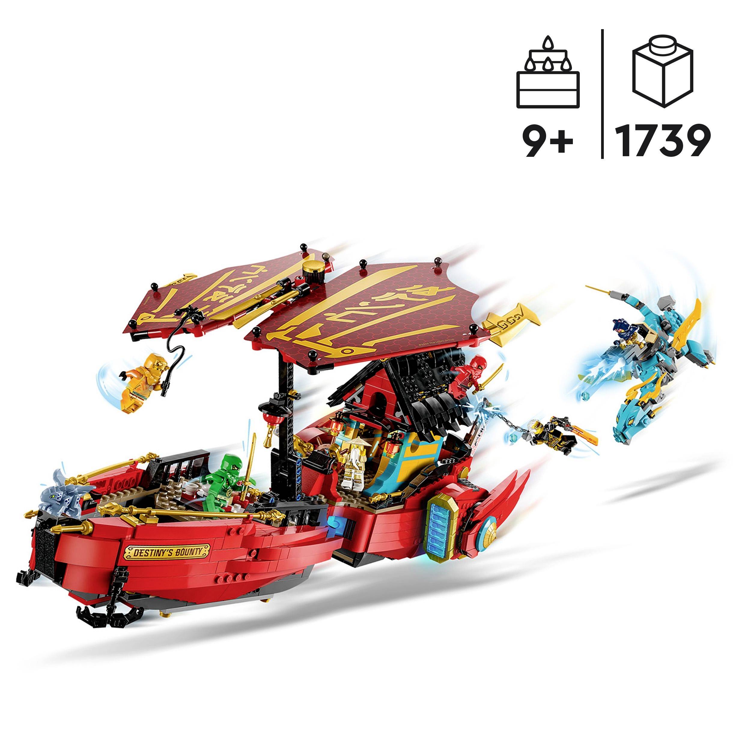 71797 LEGO® NINJAGO Ninja-Flugsegler im Wettlauf mit der Zeit