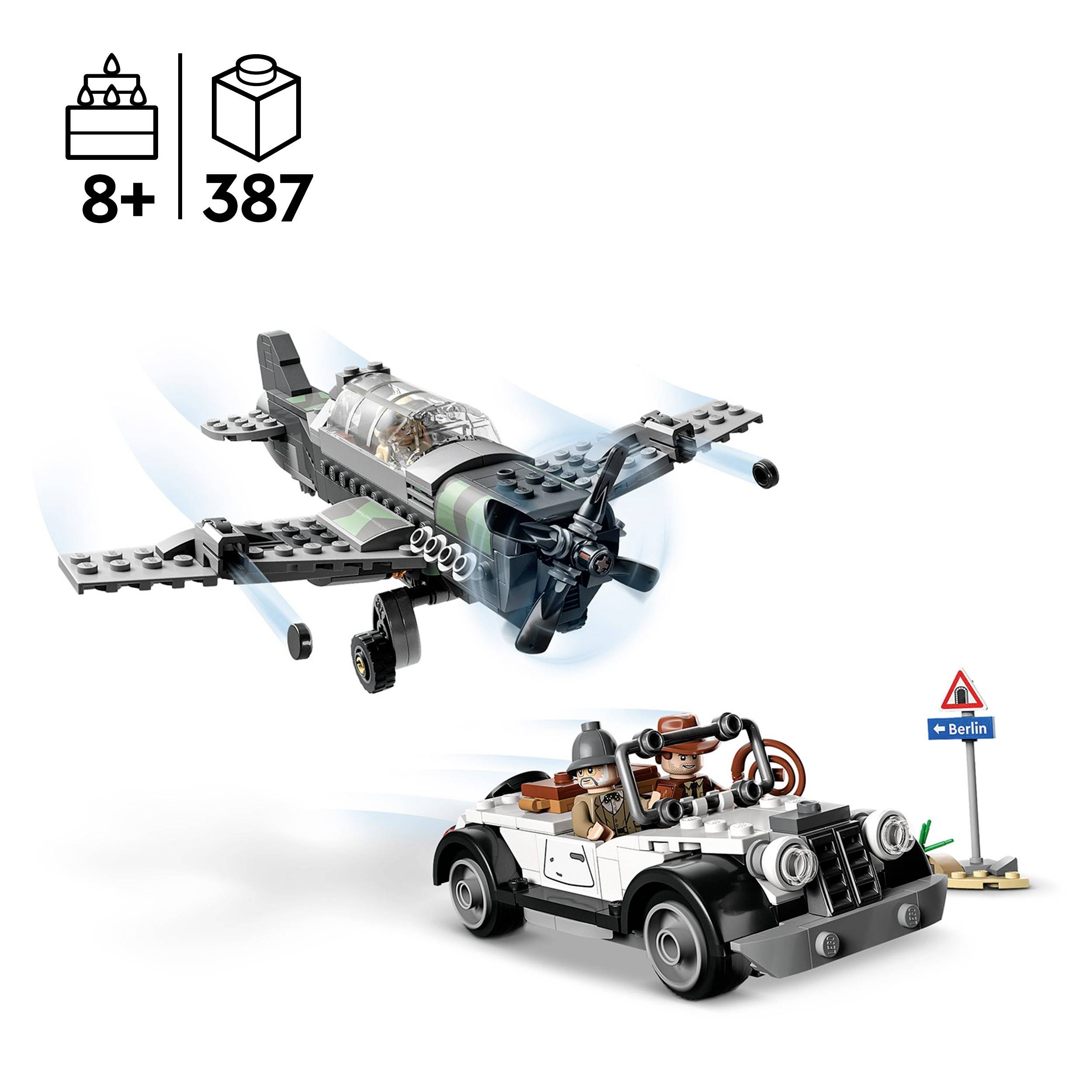 77012 LEGO® Indiana Jones Flucht vor dem Jagdflugzeug