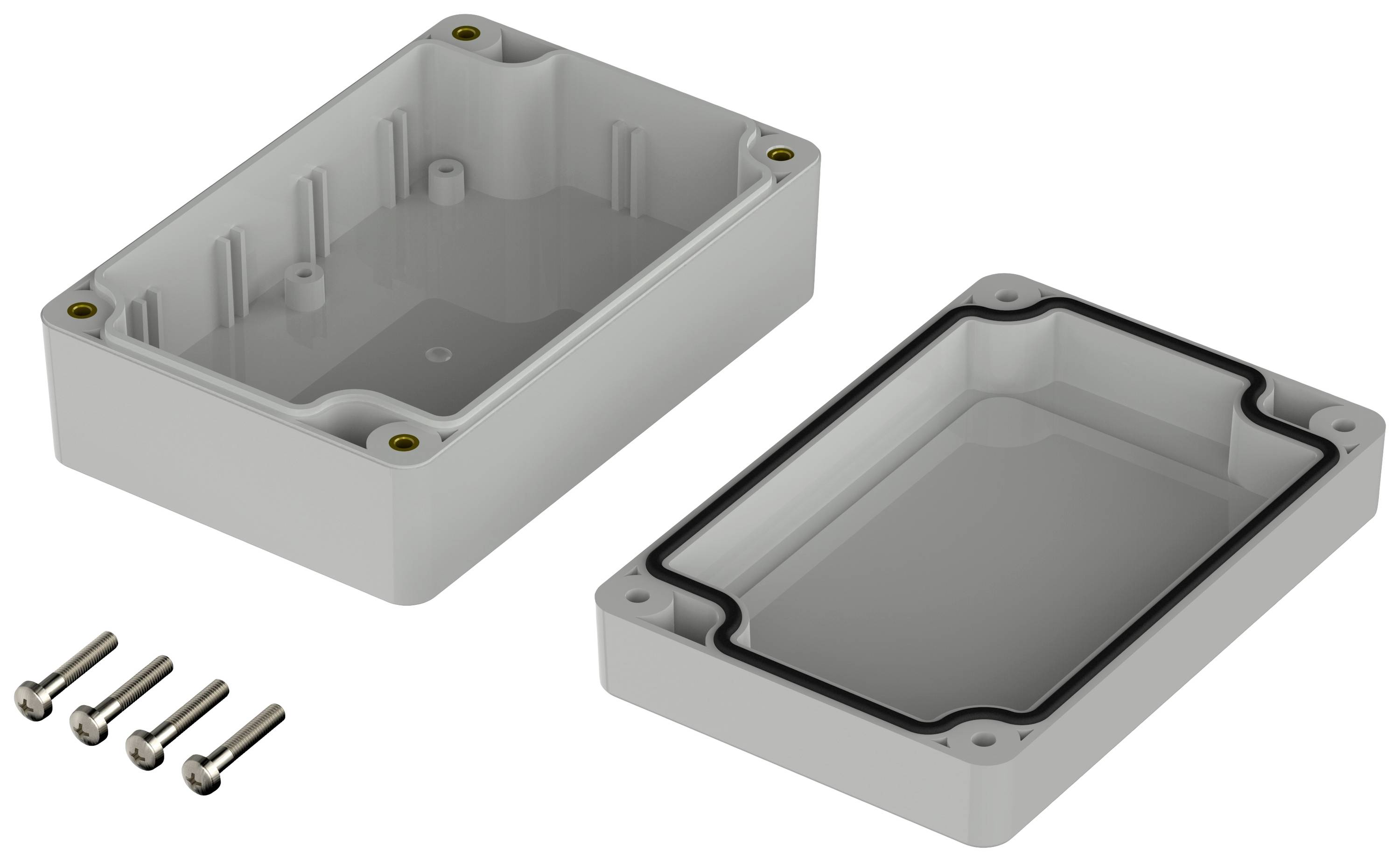 Bopla Euromas X, XT 110704 7035 07511074 Elektronikgehäuse 105 x 70 x 40 ABS Lichtgrau (RAL 7035) 1St.