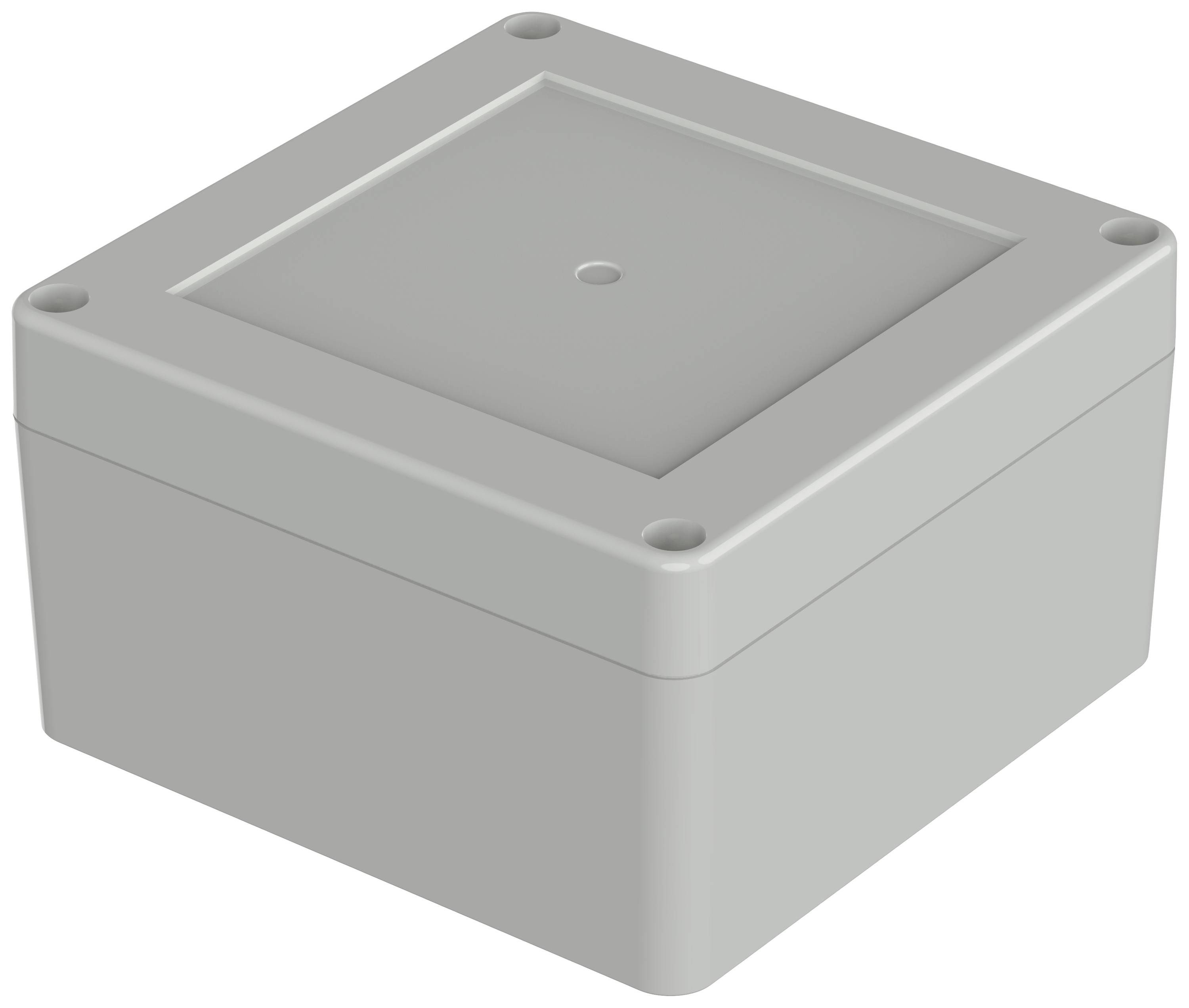 Bopla Euromas X, XT 111106 7035 07511116 Elektronikgehäuse 105 x 105 x 60.10 ABS Lichtgrau (RAL 7035) 1St.