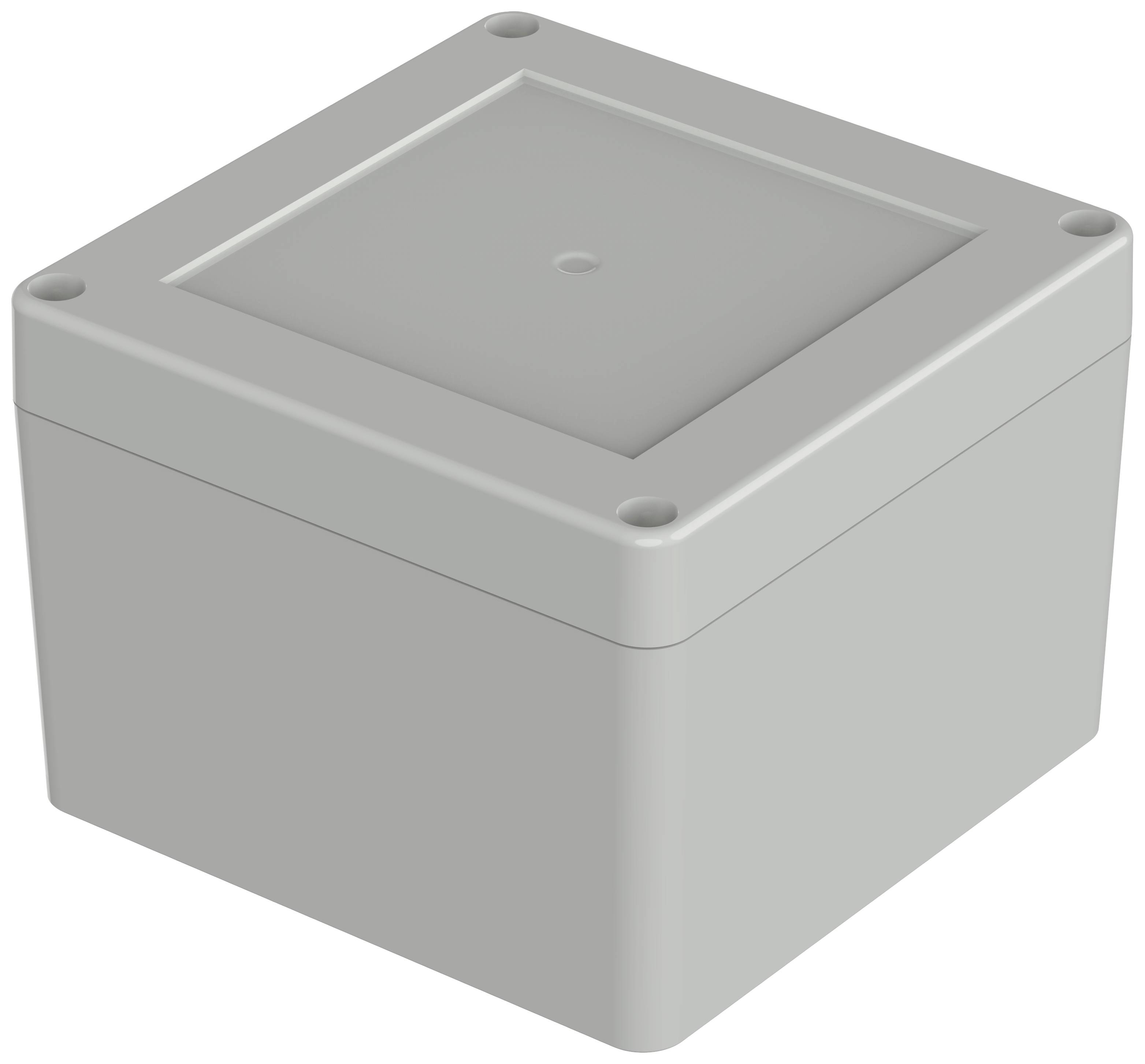 Bopla Euromas X, XT 111108 7035 07511118 Elektronikgehäuse 104.80 x 104.80 x 74.70 ABS Lichtgrau (RAL 7035) 1St.