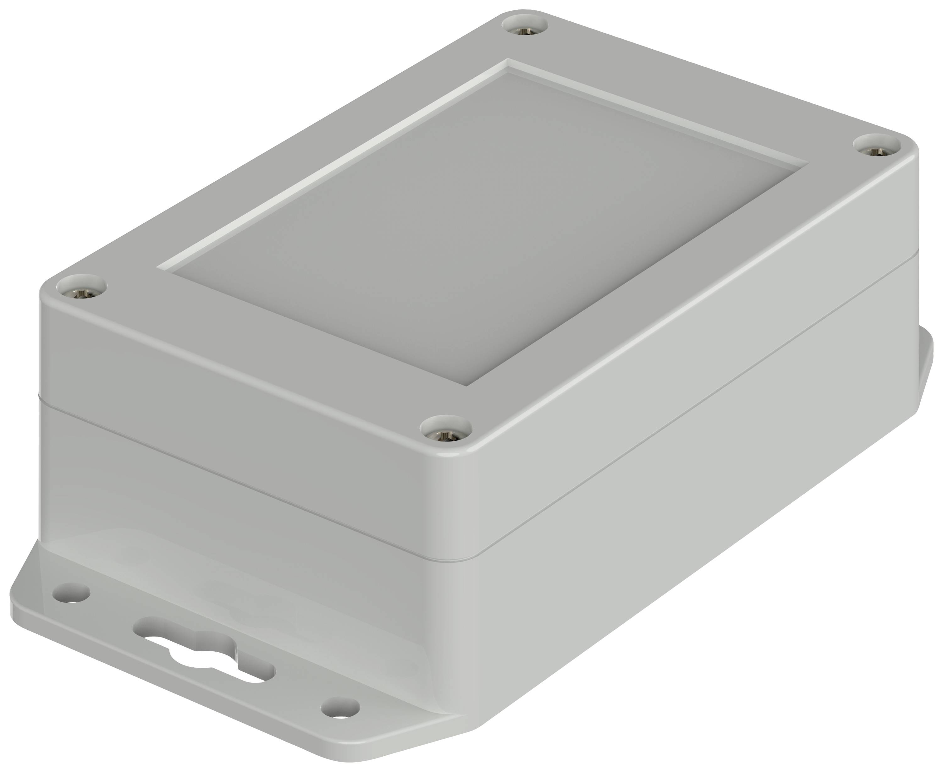 Bopla Euromas X, XT 110704 WL 7035 07811074 Flansch-Gehäuse 105 x 70 x 40 ABS Lichtgrau (RAL 7035) 1St.