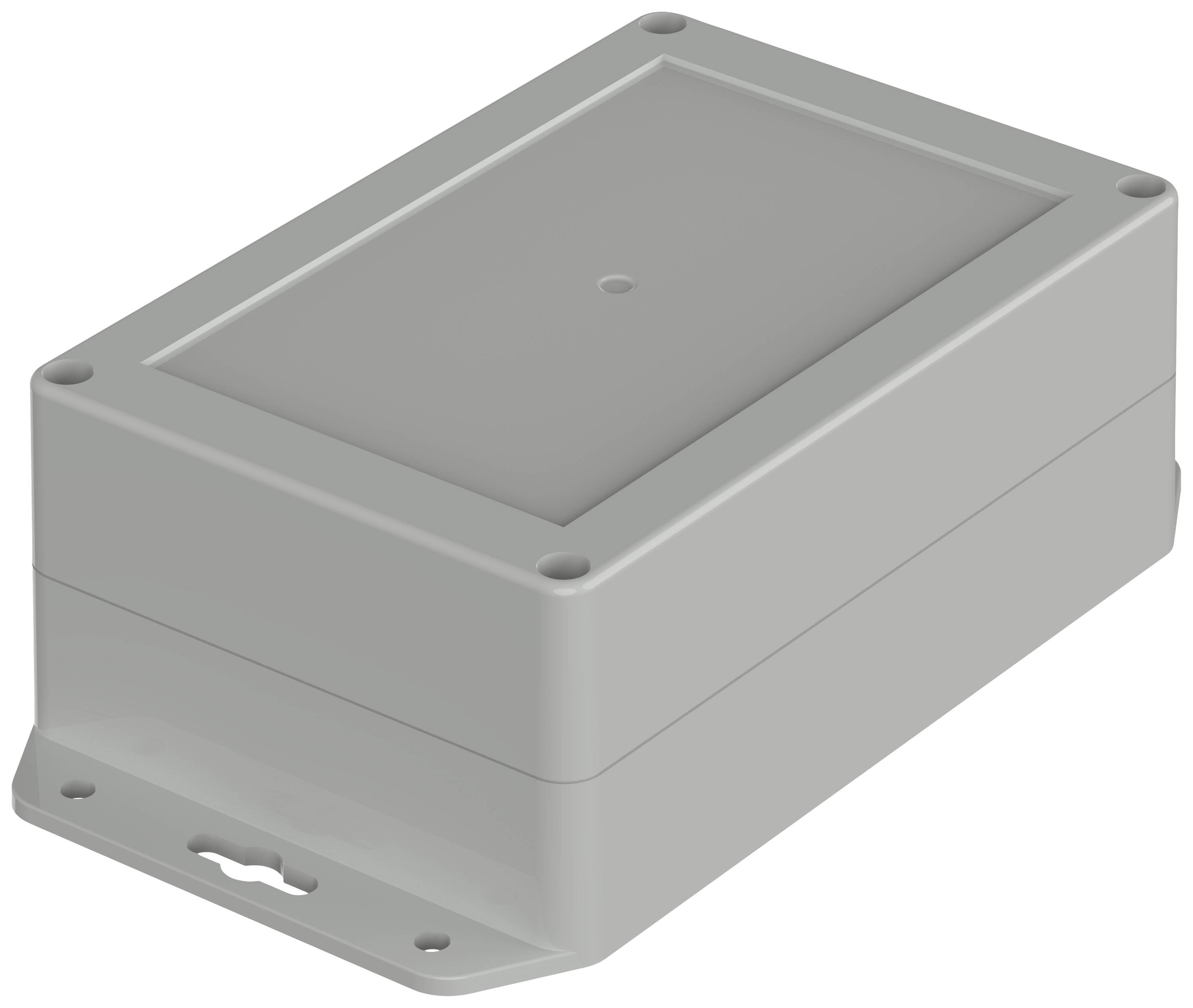 Bopla Euromas X, XT 151006 WL 7035 07815106 Flansch-Gehäuse 150 x 100 x 60 ABS Lichtgrau (RAL 7035) 1St.