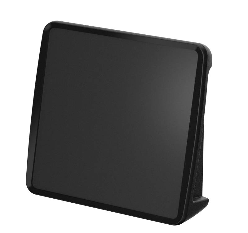 Bopla BoPad BOP 2222 P-9005-SET Pult-Gehäuse (L x B x H) 203 x 220 x 83.70mm ABS Schwarz (RAL 9005) 1St.