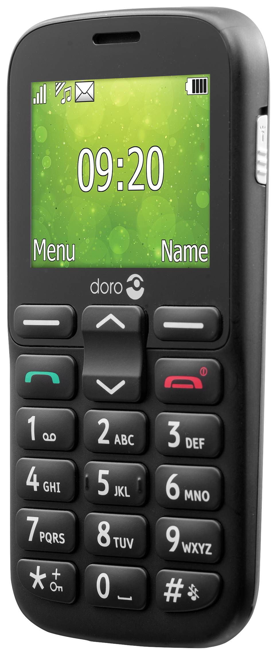 doro 1380 Dual-SIM-Handy Schwarz