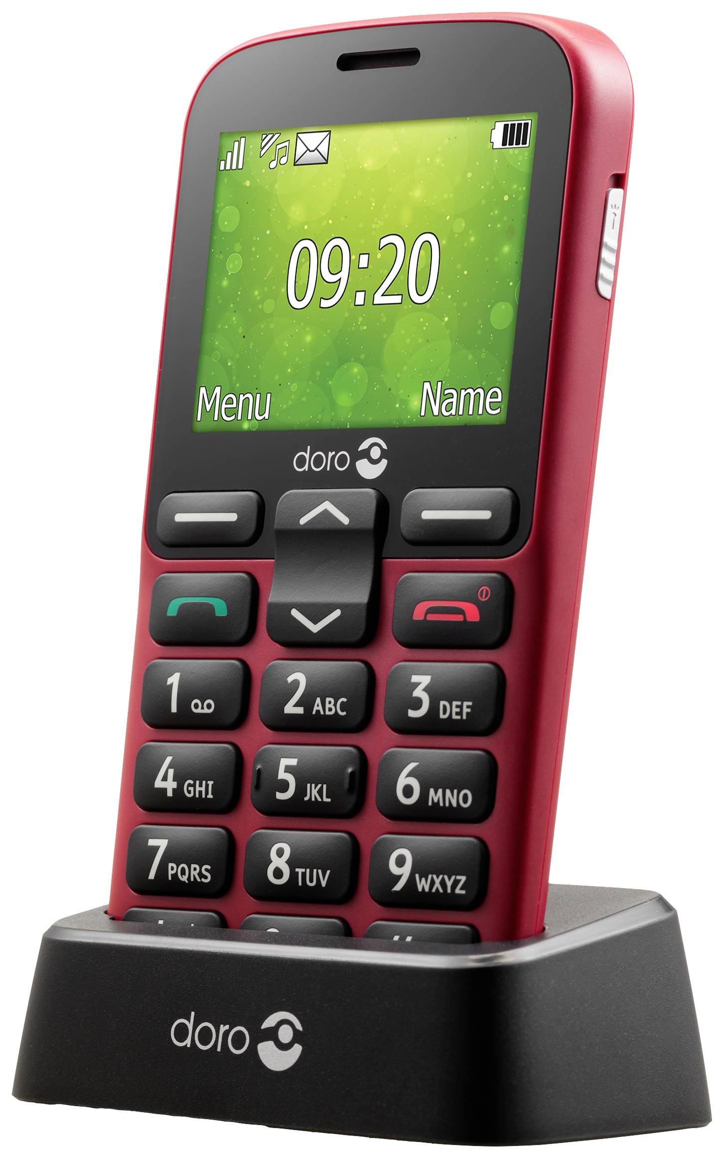 doro 1380 Dual-SIM-Handy Rot