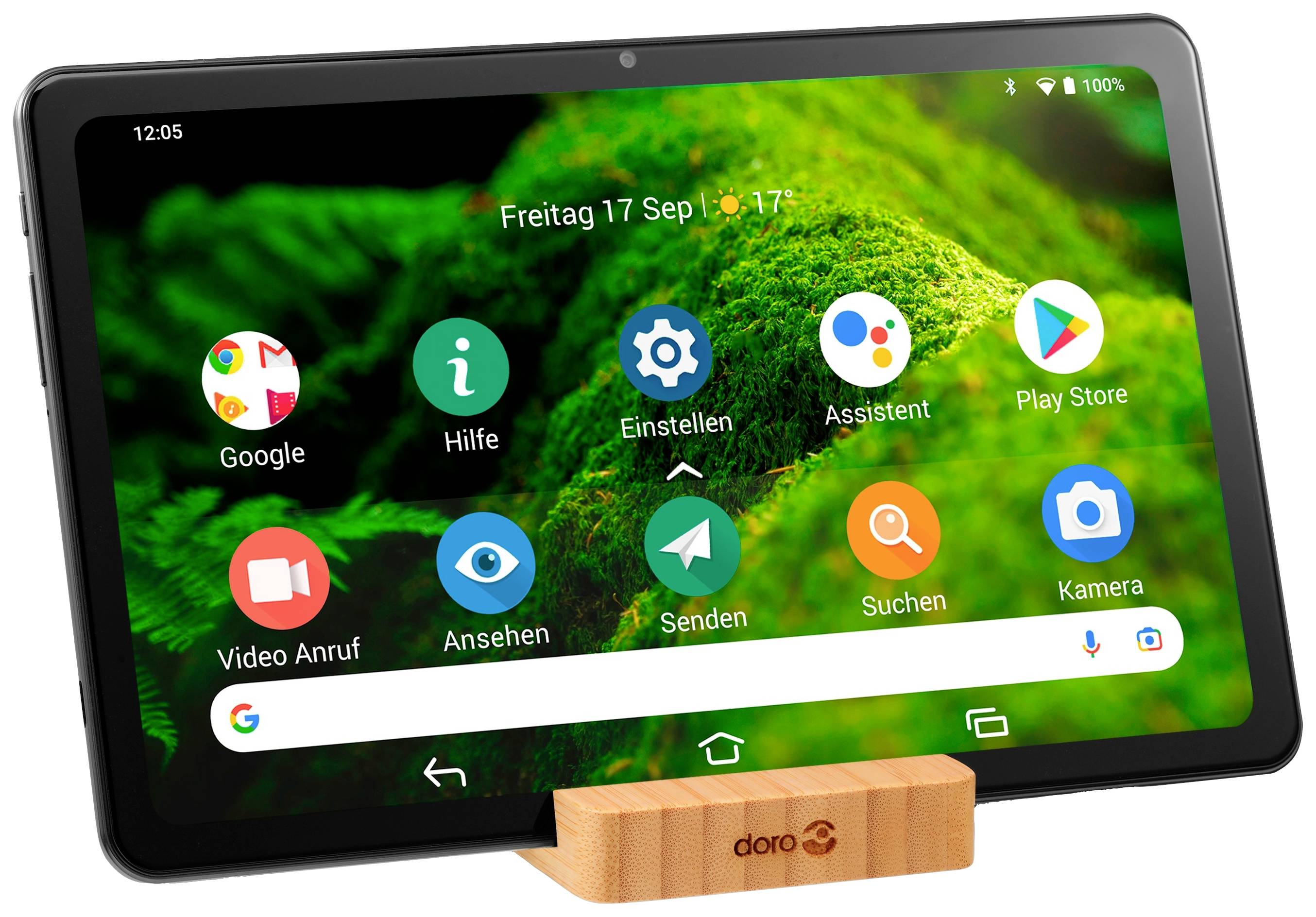 Doro 32GB Anthrazit Android-Tablet 26.4cm (10.4 Zoll) Android™ 12 2000 x 1200 Pixel